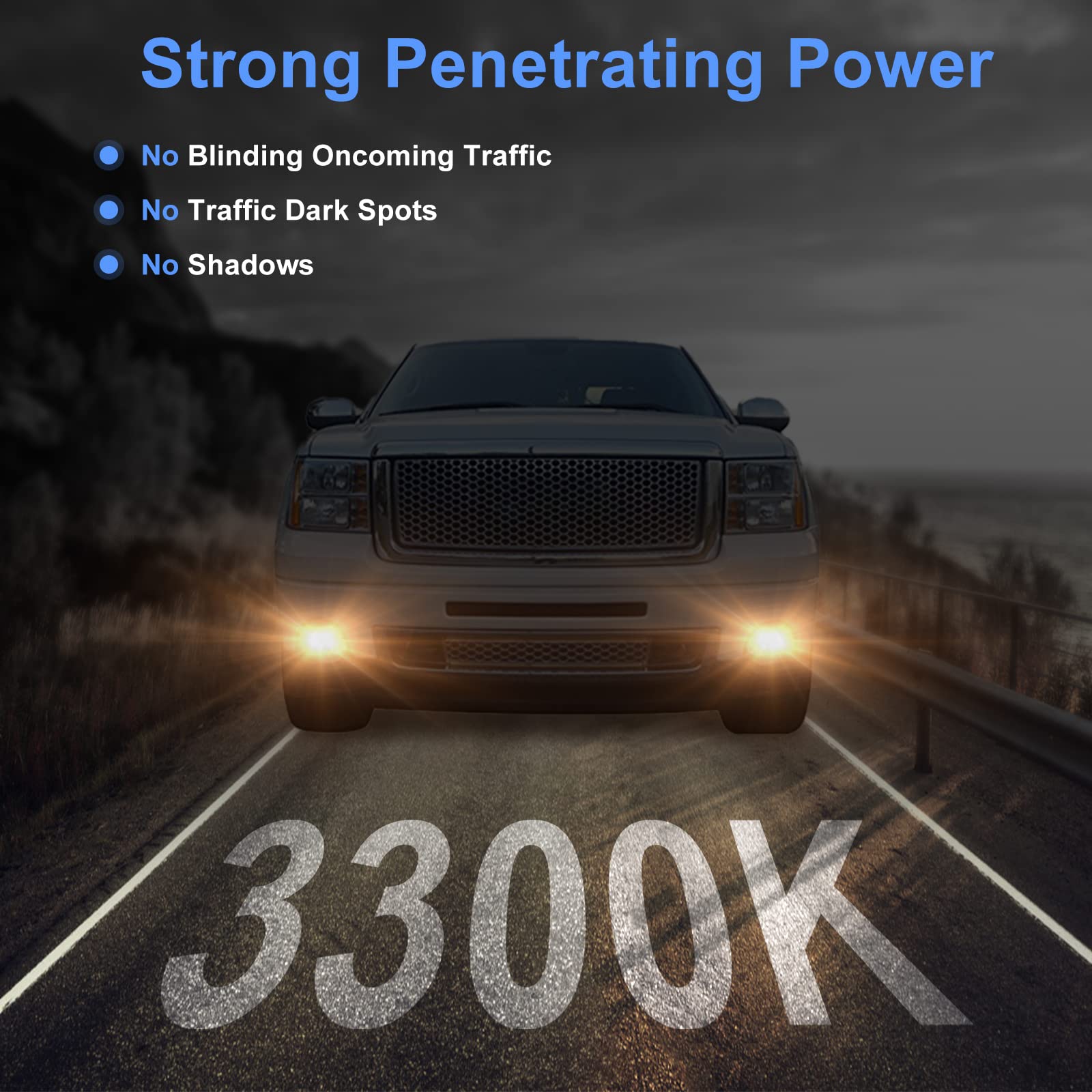 ROXX Fog Lights for 2003-2005 Toyota 4Runner - OEM Replacement Driving Projector Fog Lamps with 9006 12V 51W Halogen Bulbs (Clear Lens) - Perfect for Off-Roading & Night Driving