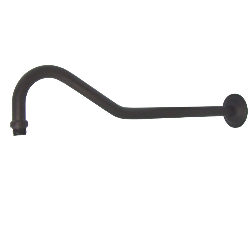 Kingston Brass K117C7 Restoration 17-Inch Shower Arm - Durable Chrome-Plated Shower Pipe for Bathroom Renovation & Modern Shower Upgrades