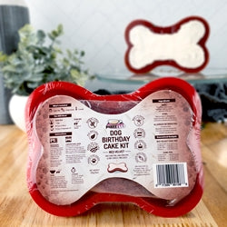 Red Velvet Dog Birthday Cake Kit - Healthy & Delicious Homemade Treat for Dogs - Perfect for Birthday Parties, Celebrations & Special Occasions