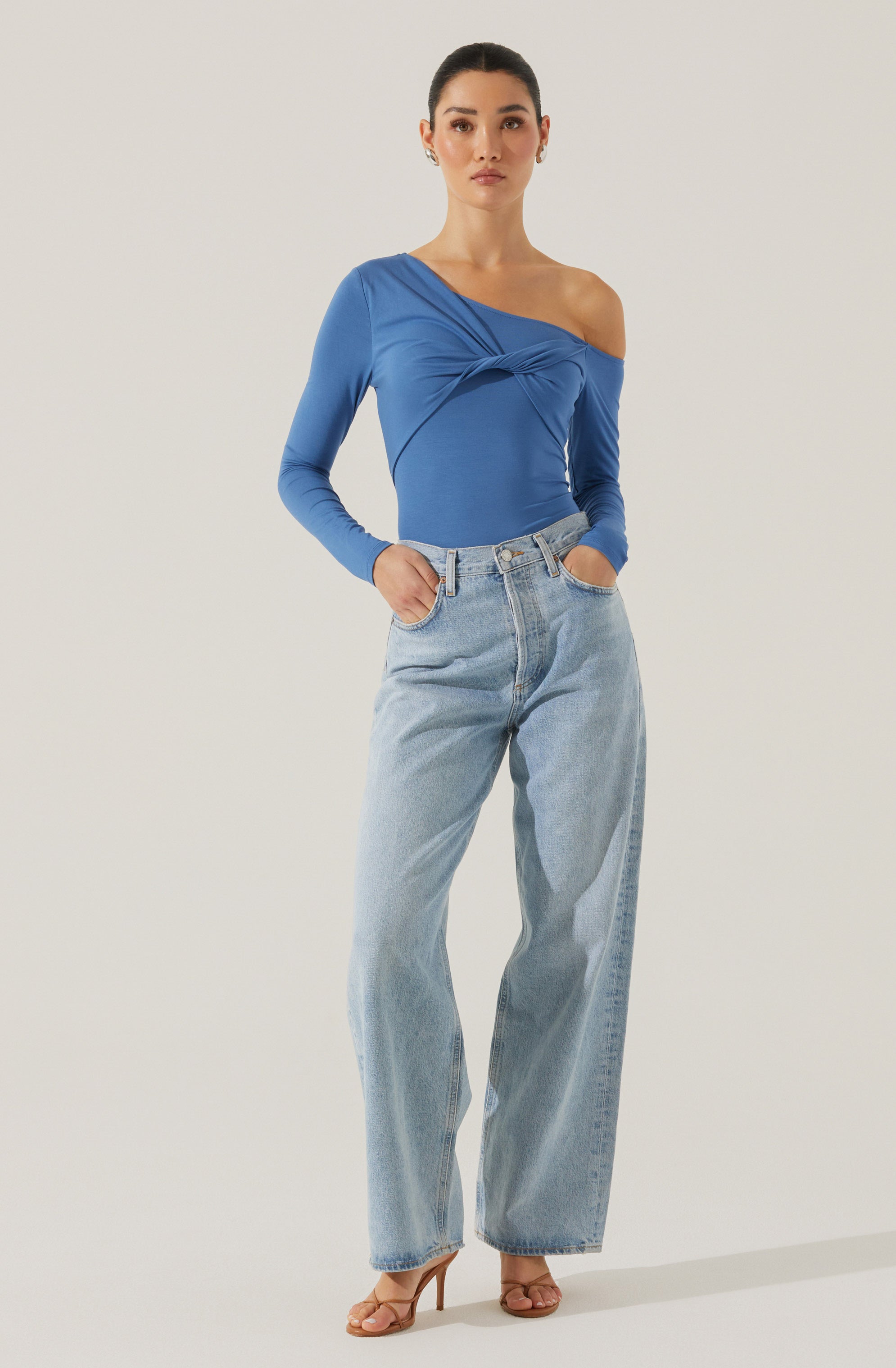 Kora Women's Twist Front T-Shirt - Casual Short Sleeve Blouse for Everyday Wear | Perfect for Work, Date Night & Weekend Outfits