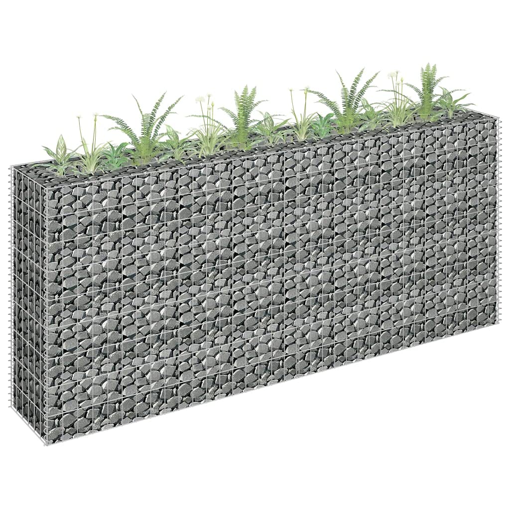 Galvanized Steel Gabion Planter Basket - 70.9