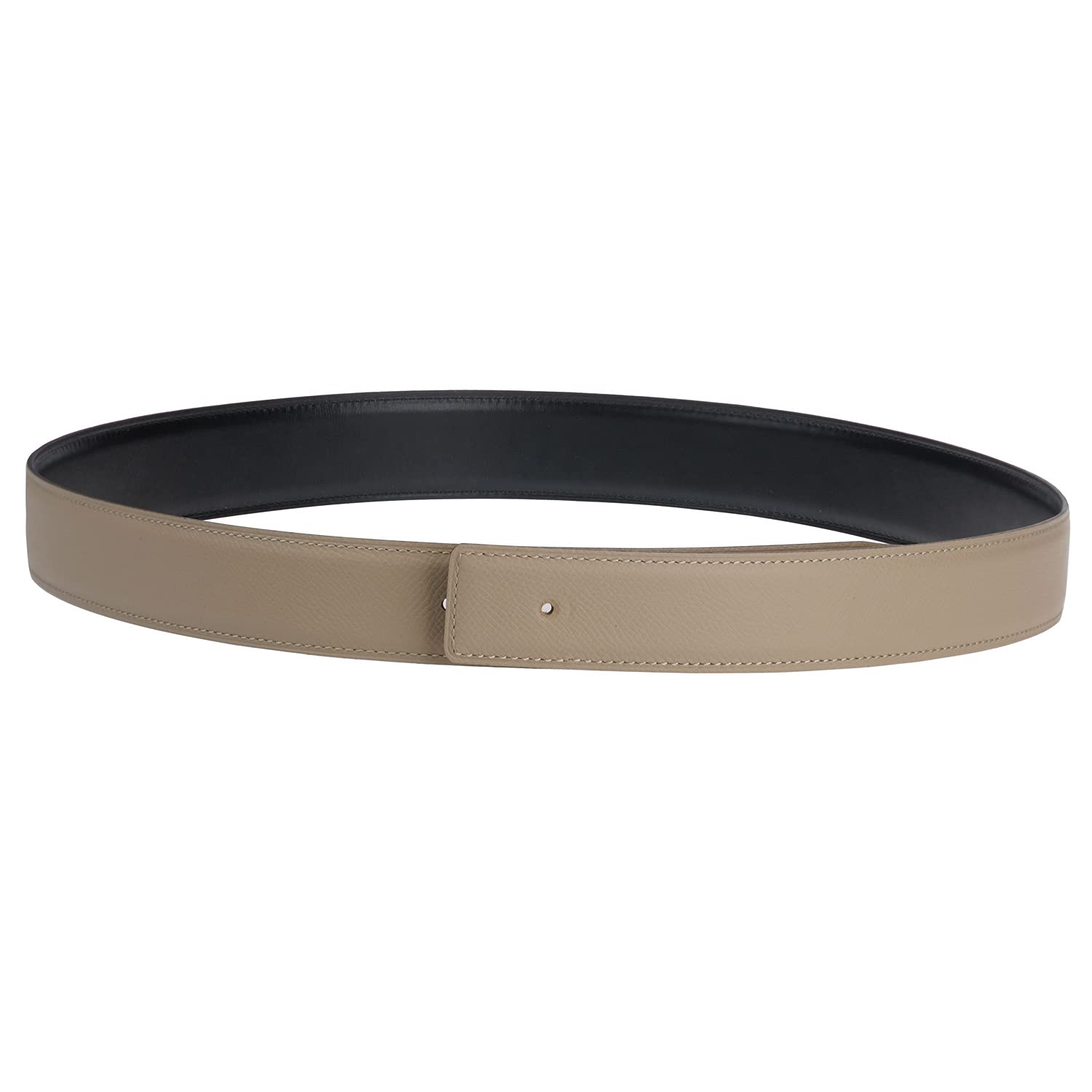 Premium Full Grain Cow Leather Belt Strap - 32mm Wide, No Buckle, Durable & Stylish Replacement Belt for Men & Women - Perfect for Casual, Office & Formal Wear