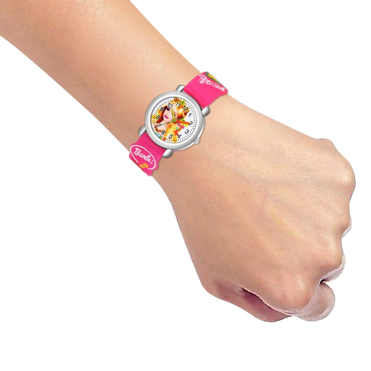 TONSY Analog Barbie Pink & Purple Kids Girls' Combo Watch Set (Pack of 2) - Perfect Birthday Gift for Girls, Fashion Accessory for School & Playtime