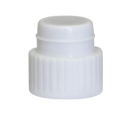 BarConic® 100-Pack Plastic Test Tube Caps - Secure Seal for Lab Tubes, Sample Storage & Science Experiments | Ideal for Laboratories, Schools & DIY Science Projects