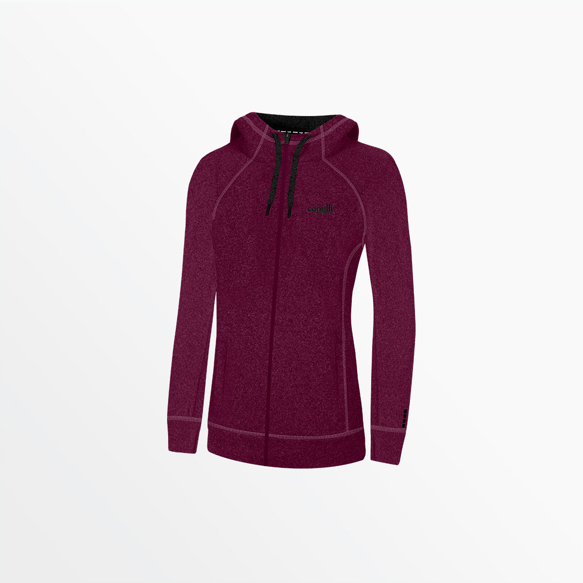 Women's Essential Heather Zip-Up Hoodie - Cozy Fleece Pullover for Casual Wear, Gym & Outdoor Activities
