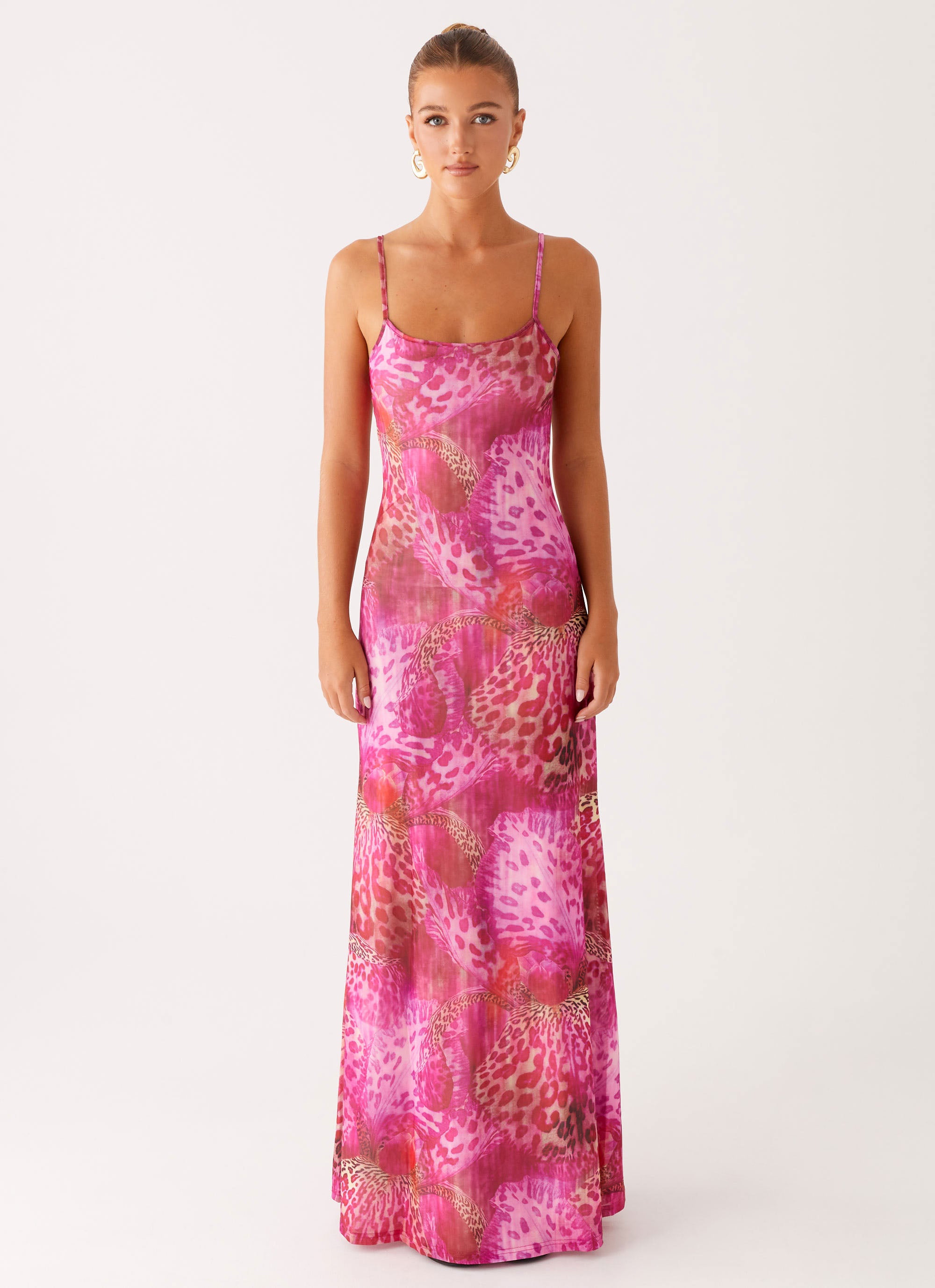 Everett Maxi Dress - Lavender Lagoon | Flowy Long Summer Dress for Women | Perfect for Beach, Vacation & Casual Outings