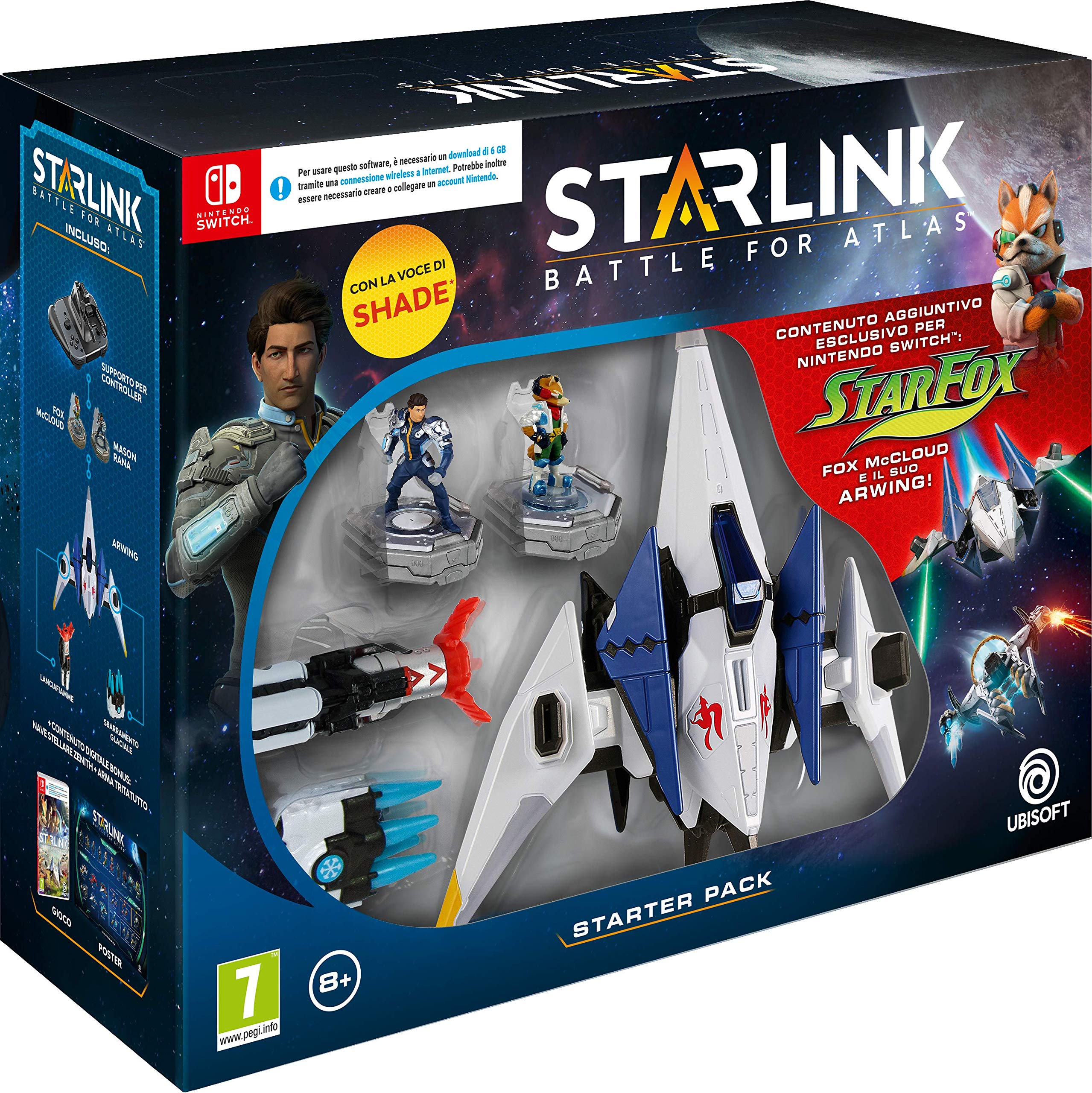 Starlink: Battle for Atlas (Starter Pack) - Space Adventure Video Game for Nintendo Switch, PS4 & Xbox One - Explore Planets & Customize Starships - Perfect for Sci-Fi Gaming Enthusiasts