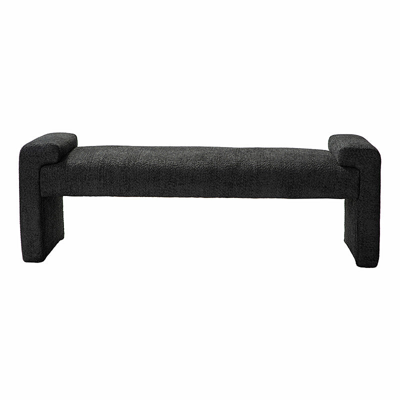 Vittoriano Upholstered Bed Foot Bench - Stylish Storage Ottoman for Bedroom, Living Room & Entryway - Perfect for Extra Seating, Shoe Storage & Home Decor