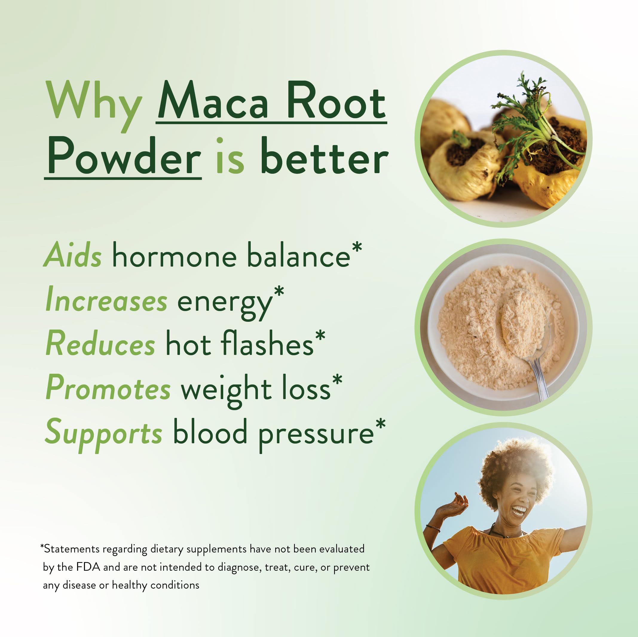Organic Maca Root Powder Superfood Supplement - Keto, Vegan, Alkaline & All-Natural Greens Drink (60 Servings) | Energy Boost, Hormone Balance & Detox | Perfect for Smoothies, Shakes & Healthy Lifestyles