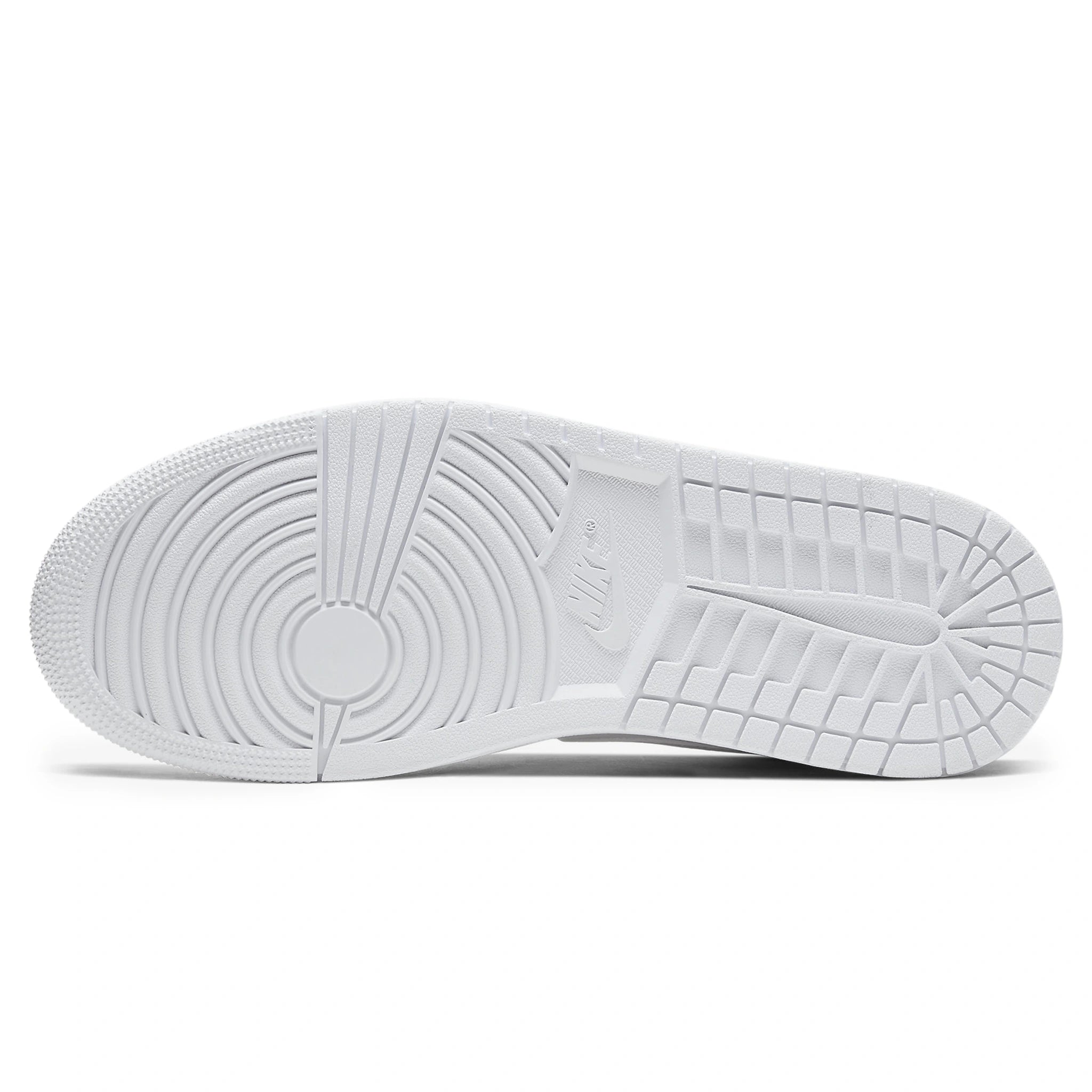Air Jordan 1 Mid Triple White Sneakers - Men's Basketball Shoes for Casual Wear & Street Style | Perfect for Gym, Running, and Everyday Fashion