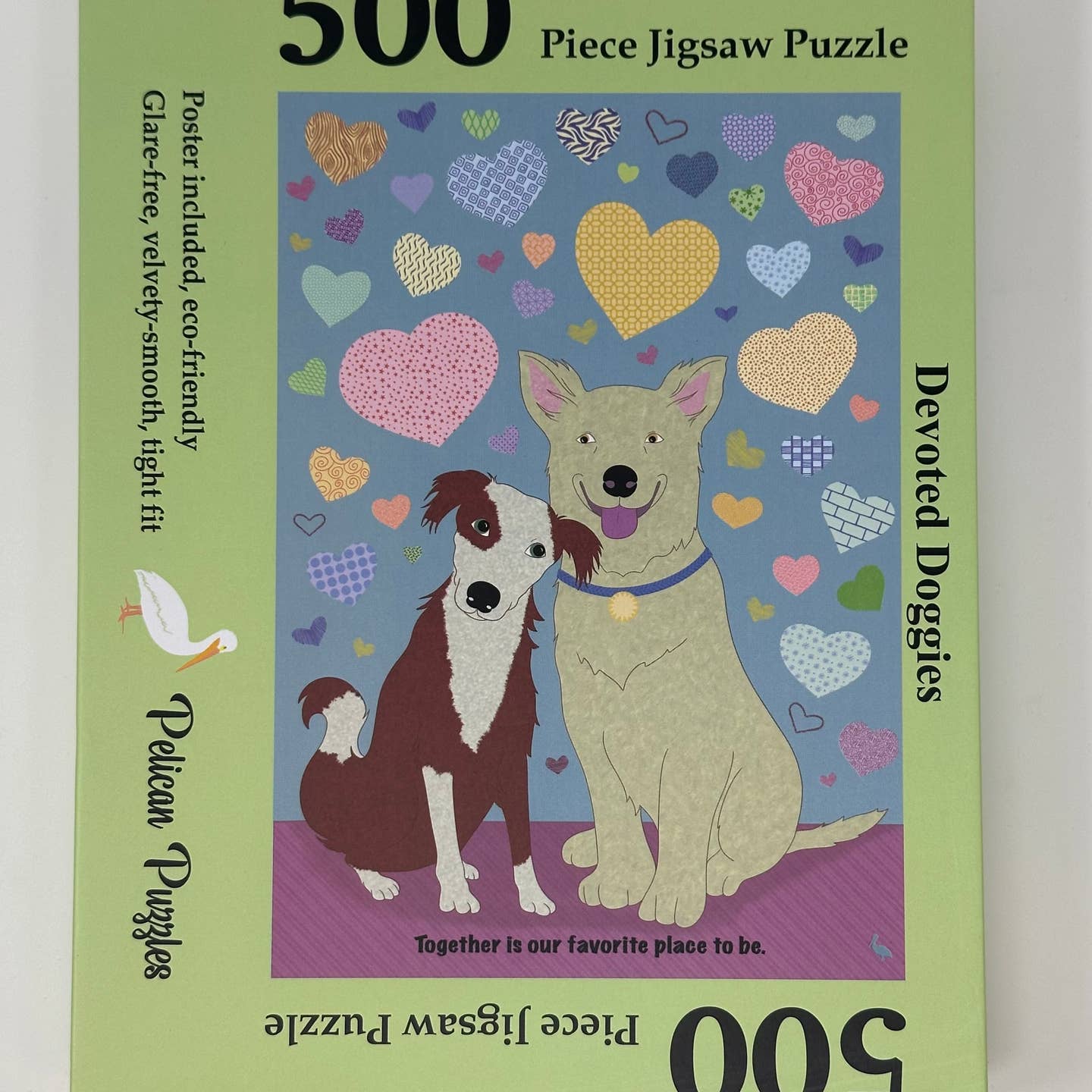 Devoted Doggies 500 Piece Jigsaw Puzzle - Fun Family Activity, Perfect for Dog Lovers & Puzzle Enthusiasts, Great Gift for Birthdays & Holidays