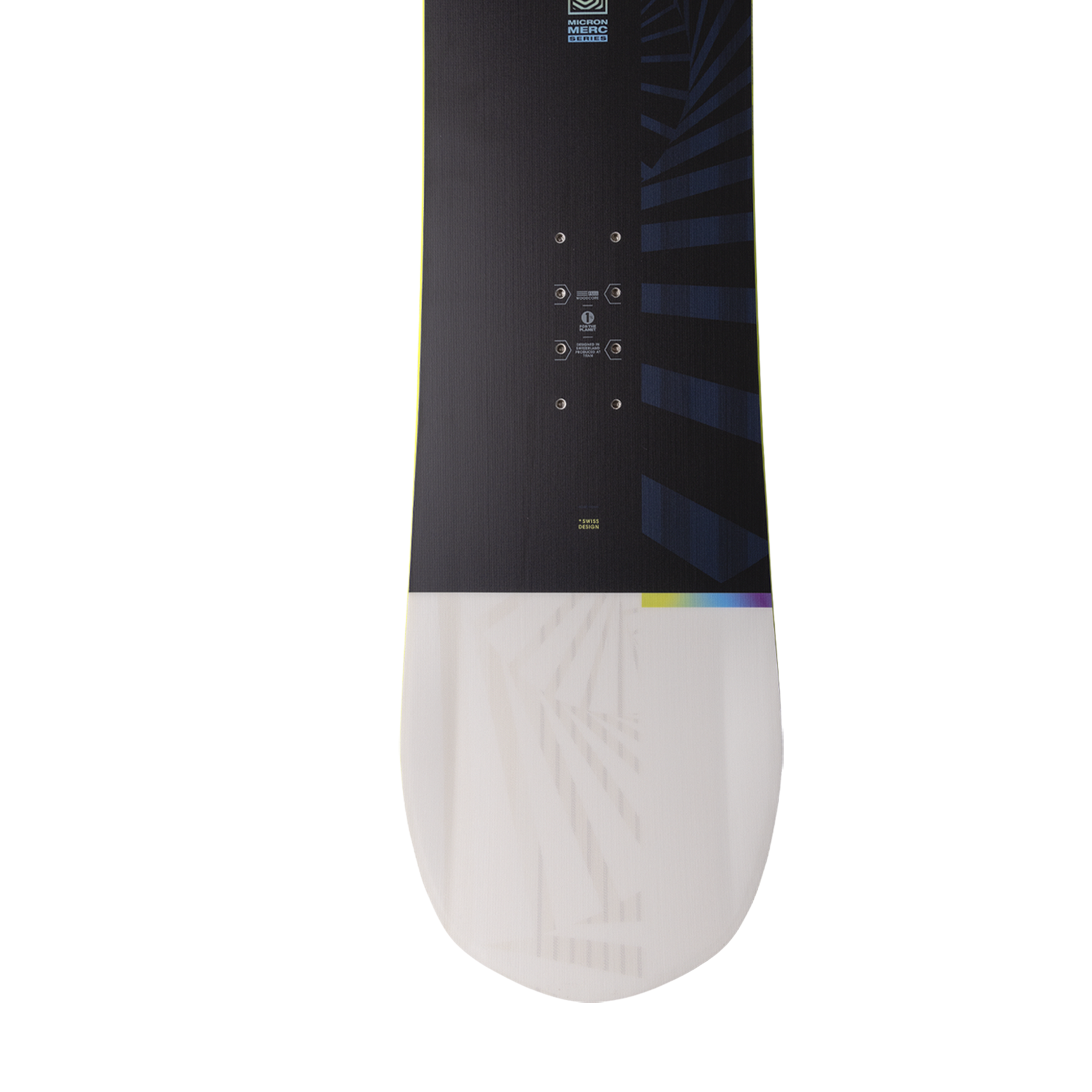Nidecker Micron Merc Snowboard for Youth 2024 - Lightweight & Durable for Kids & Teens - Perfect for Freestyle & All-Mountain Riding