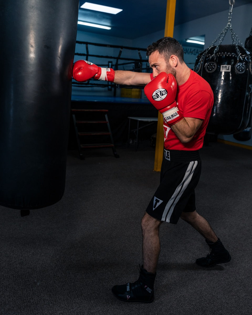Pro Mex Professional Lace-Up Sparring Boxing Gloves V3.0 - Premium Training Gloves for MMA, Kickboxing & Muay Thai - Ideal for Competition, Gym Workouts & Martial Arts Practice