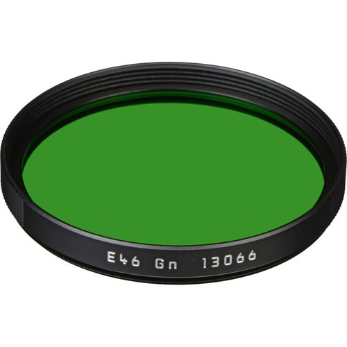 Leica E46 Green Filter for M Mount Cameras - Enhance Contrast & Reduce Glare - Perfect for Landscape & Black & White Photography