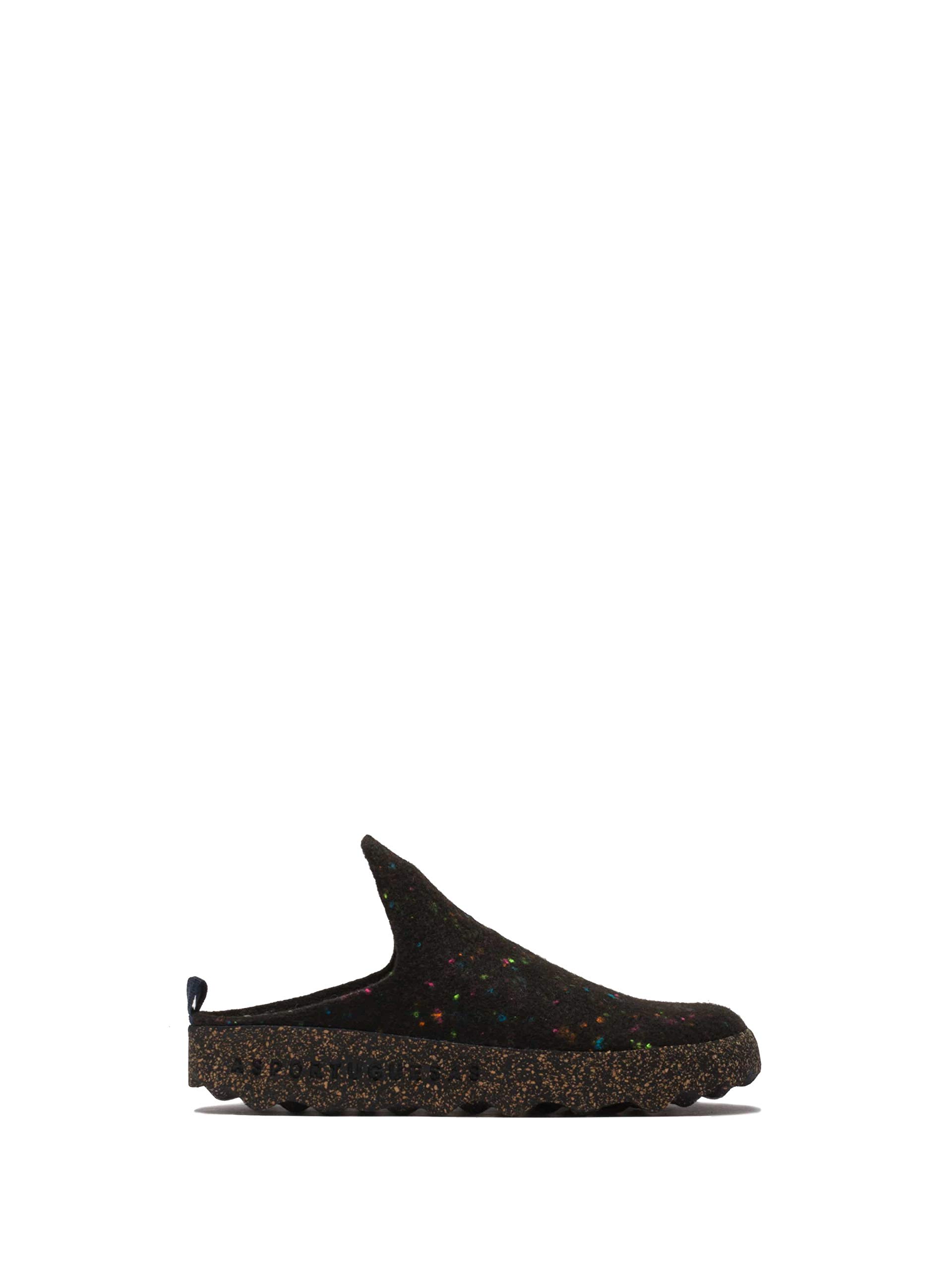 Fly London Women's Come023asp Black Slippers - Comfortable House Shoes for Relaxing at Home, Lounging & Indoor Wear