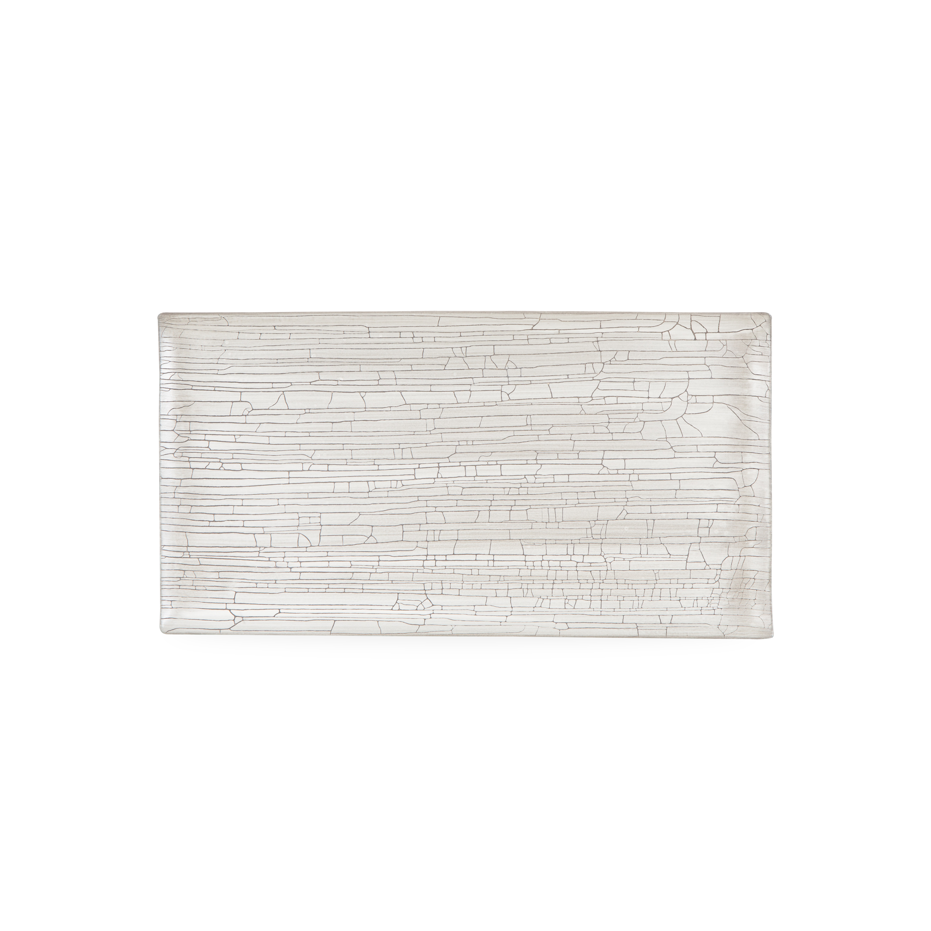 Elegant Crackle Rectangular Serving Tray - Perfect for Dining, Entertaining, and Home Decor | Durable & Stylish Tableware for Parties, Weddings, and Everyday Use