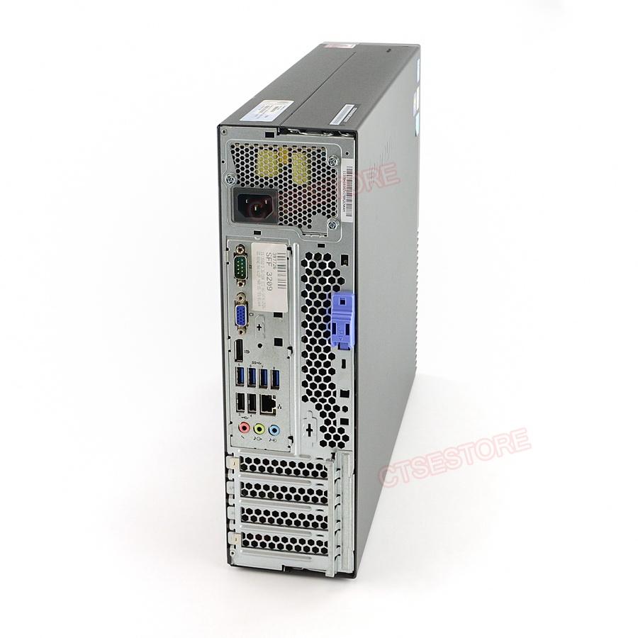 Lenovo ThinkCentre M92P SFF Desktop PC - Intel Core i5-3470 Quad-Core 3.2GHz, 8GB RAM, 128GB SSD, WiFi, Windows 10 Pro | Compact Business Computer for Office Work, Home Use & Small Business Setup
