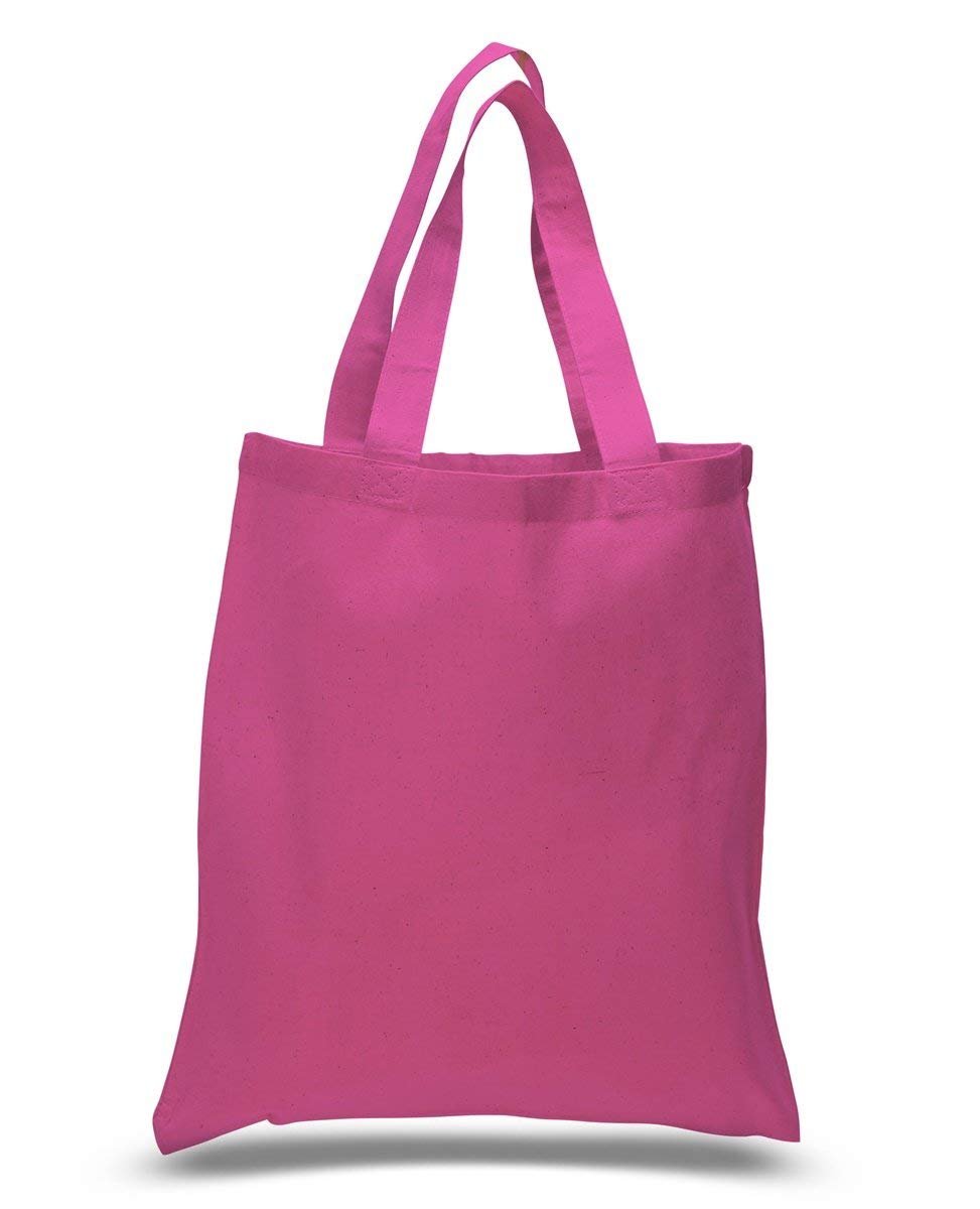 Set of 24 Blank Cotton Tote Bags - 100% Natural Cotton Reusable Shopping Bags (2 Dozen) - Perfect for Groceries, Beach Trips & DIY Crafts
