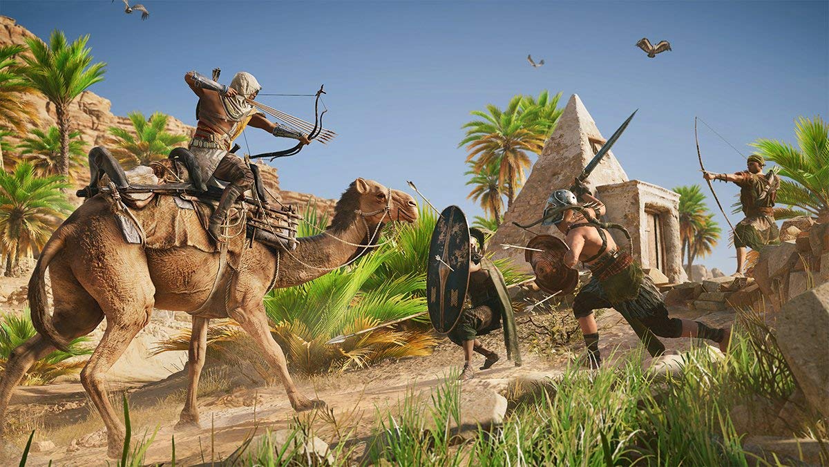 Xbox One S 1TB Gaming Console - Assassin's Creed Origins Bundle (Renewed) | HD Streaming, 4K UHD Blu-ray, HDR | Perfect for Home Entertainment & Multiplayer Gaming