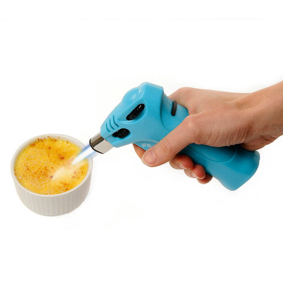 Professional Kitchen Blow Torch for Cooking - Culinary Torch for Creme Brulee, Desserts, BBQ & Meat Searing - Perfect for Home Chefs & Culinary Enthusiasts
