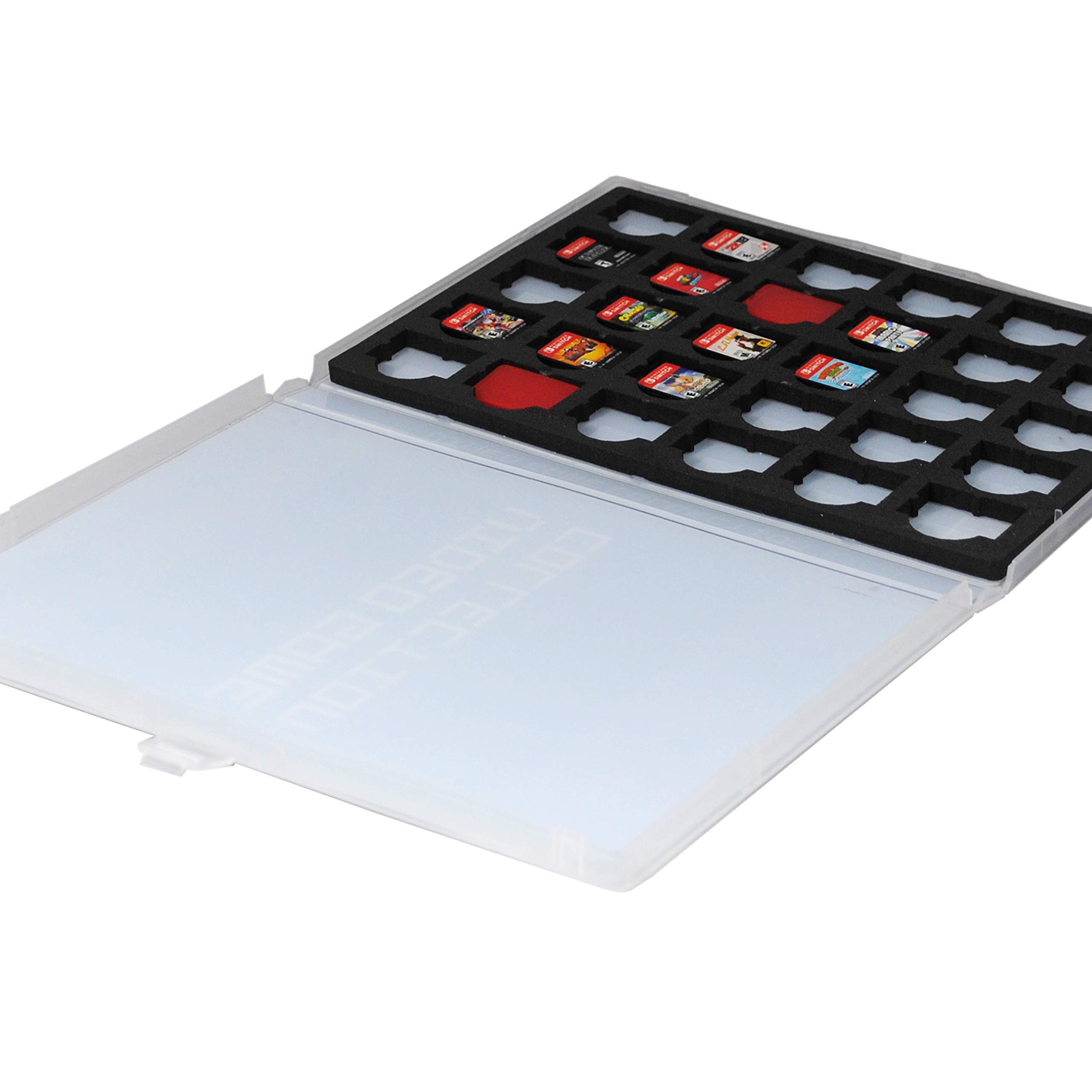 UniKeep Nintendo Switch Game Case - Secure Foam Storage for 30 Game Cartridges | Perfect for Travel & Game Organization