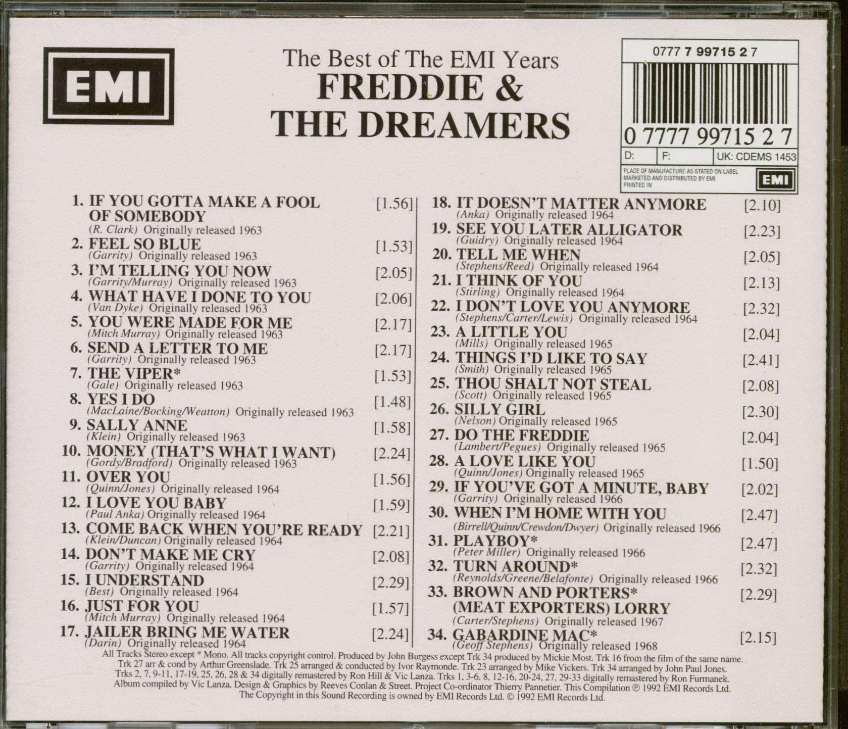 Best EMI Years - Vintage Music Collection for Audiophiles