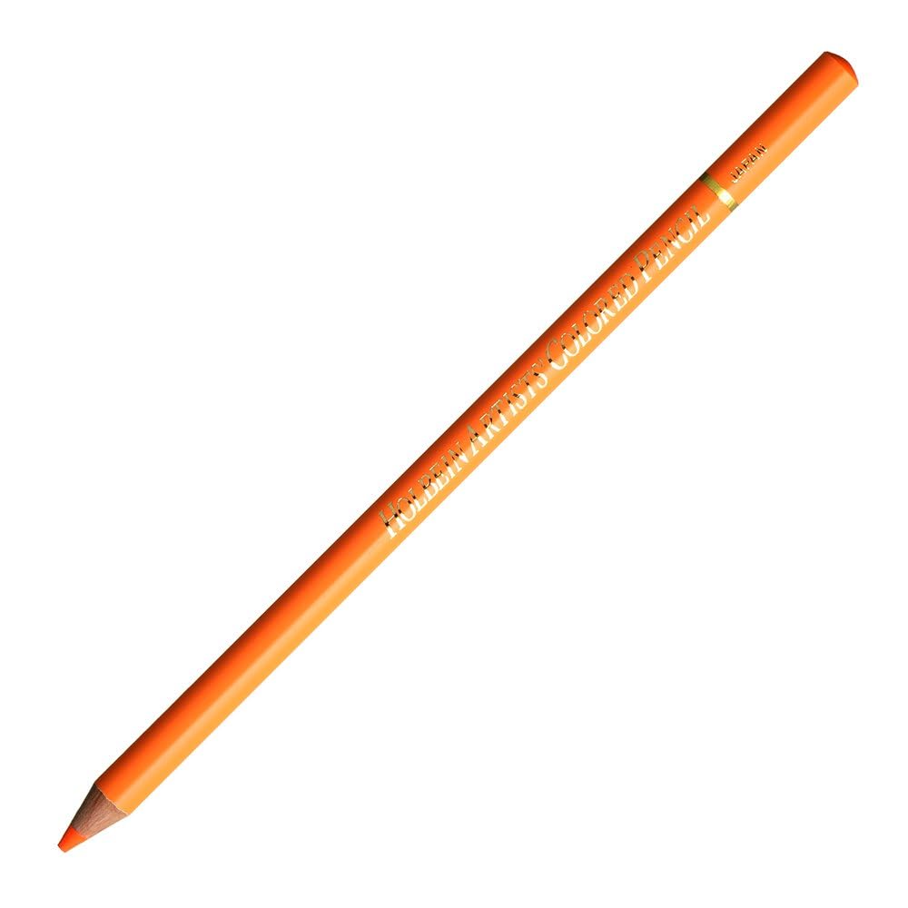 Holbein OP Luminous Orange Colored Pencils -730 for Professional Artists & Illustrators