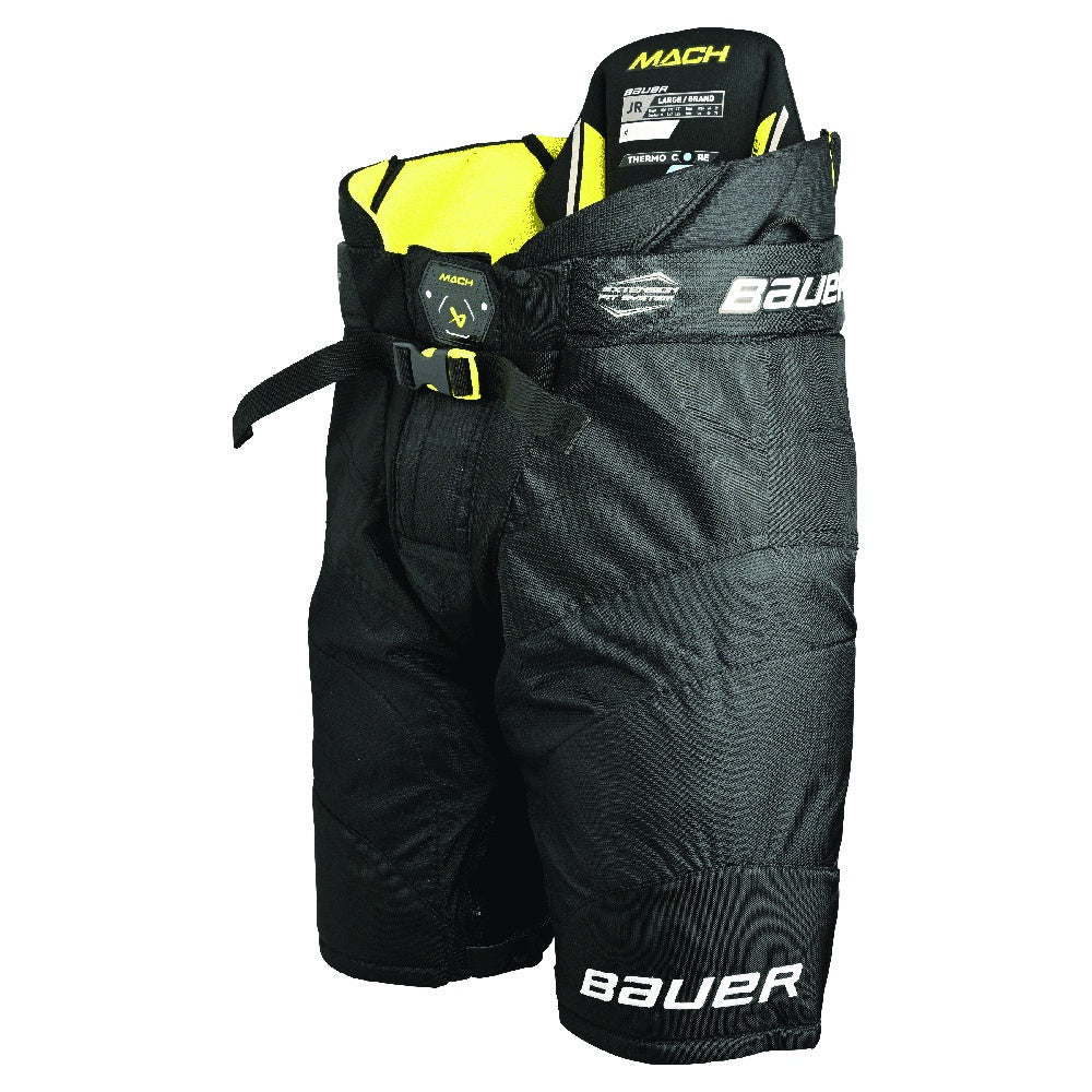 Bauer Supreme Mach Junior Ice Hockey Pants - Youth Protective Hockey Gear for Ice Skating & Training - Perfect for Games, Practice & Winter Sports