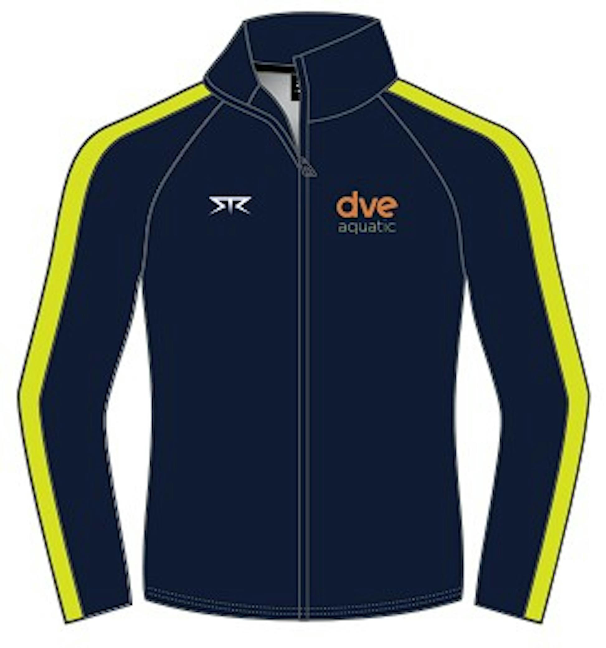 DVE Women's Aquatic Coaches Jacket - Lightweight Water-Resistant Windbreaker for Swimming, Sailing & Outdoor Sports
