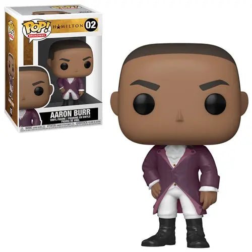 Hamilton Aaron Burr Pop! Vinyl Figure - Funko Pop! Exclusive Collectible - Perfect for Broadway Fans & Hamilton Musical Merchandise Collectors - Great for Display, Gifts, and Themed Parties