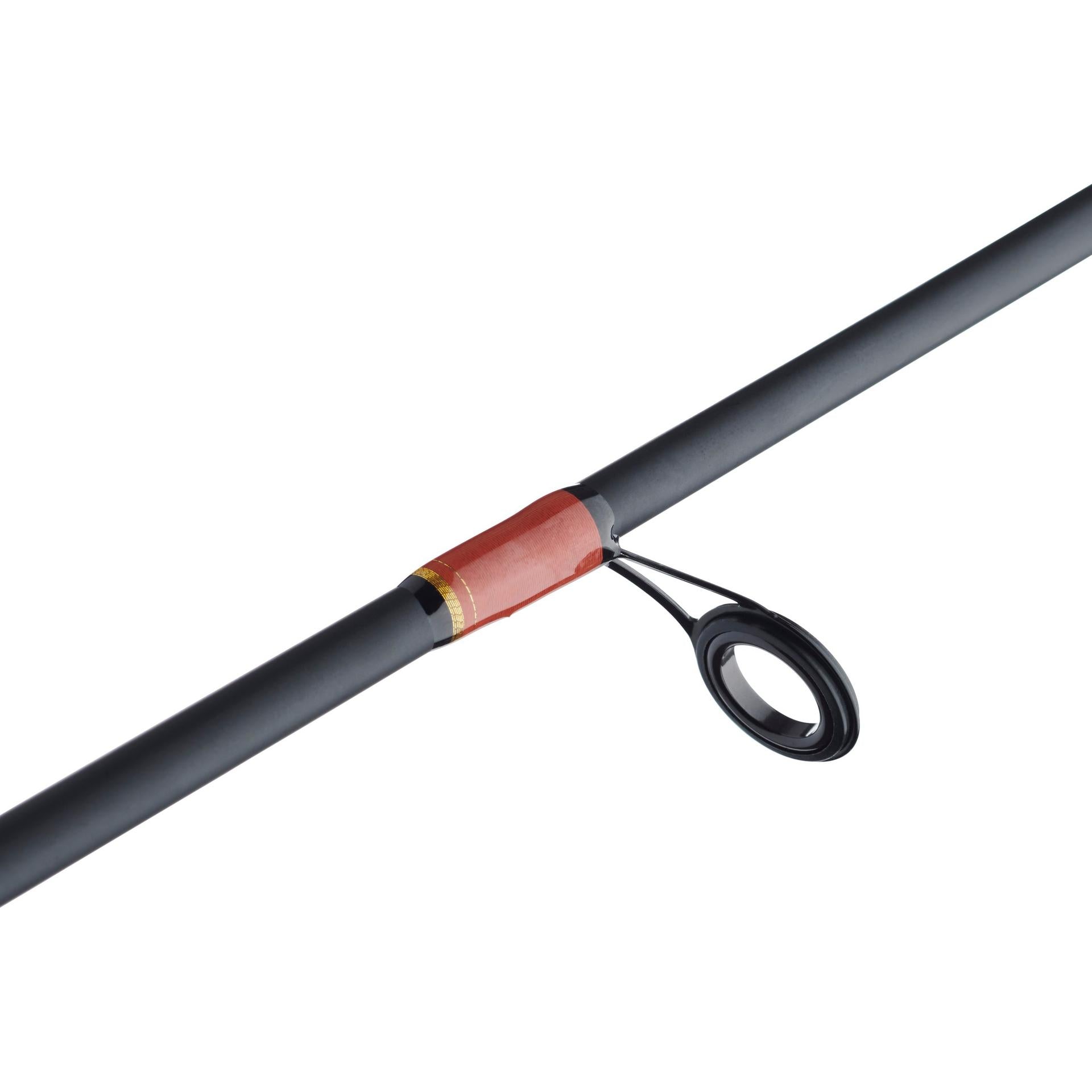 Crusader™ Spinning Fishing Rod and Reel Combo - Lightweight Graphite Freshwater/Saltwater Combo for Bass, Trout, and Walleye - Perfect for Shore Fishing, Boat Angling, and Kayak Adventures