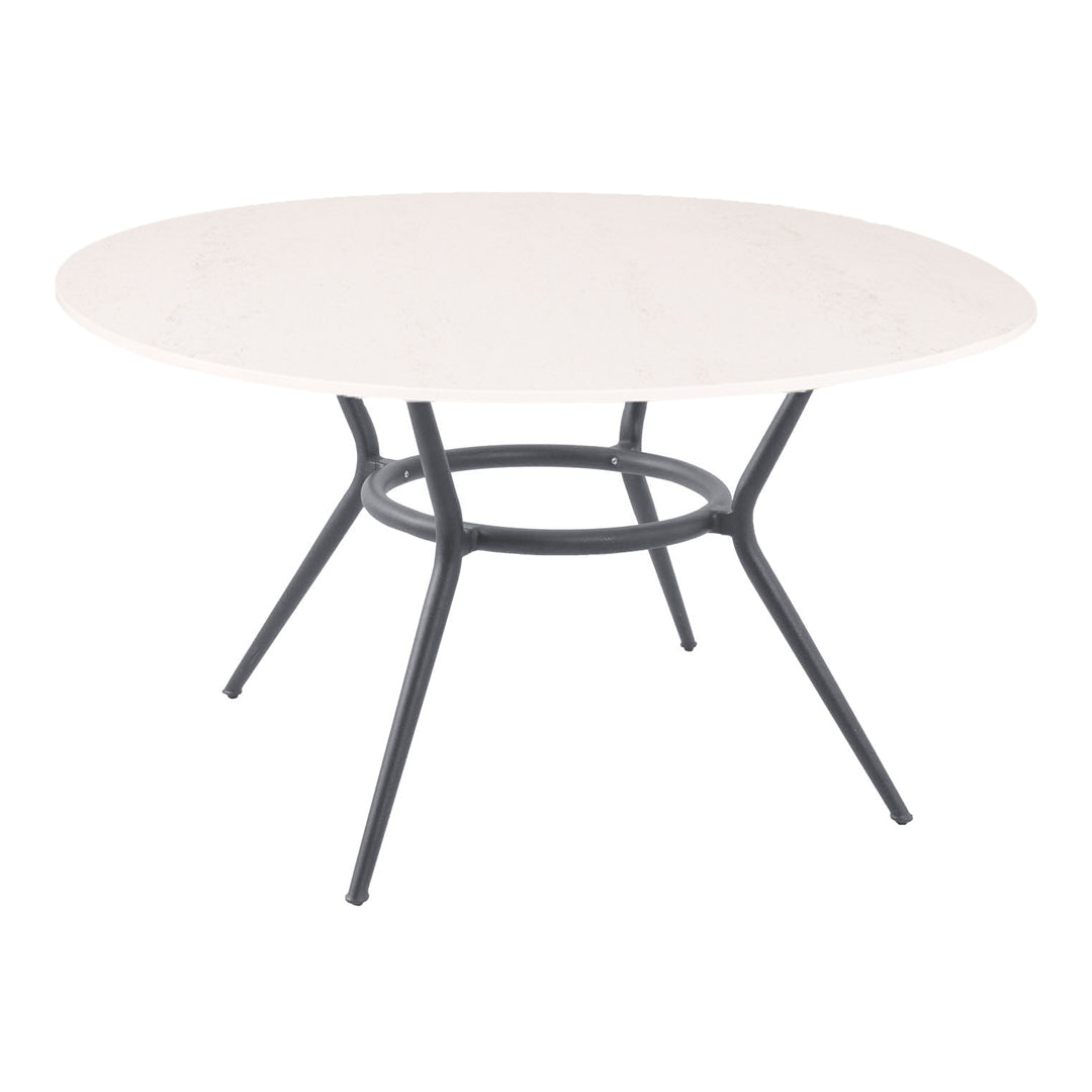Joy Outdoor Dining Table - Round Patio Table for Garden, Backyard, and Poolside - Perfect for Outdoor Entertaining and Relaxation