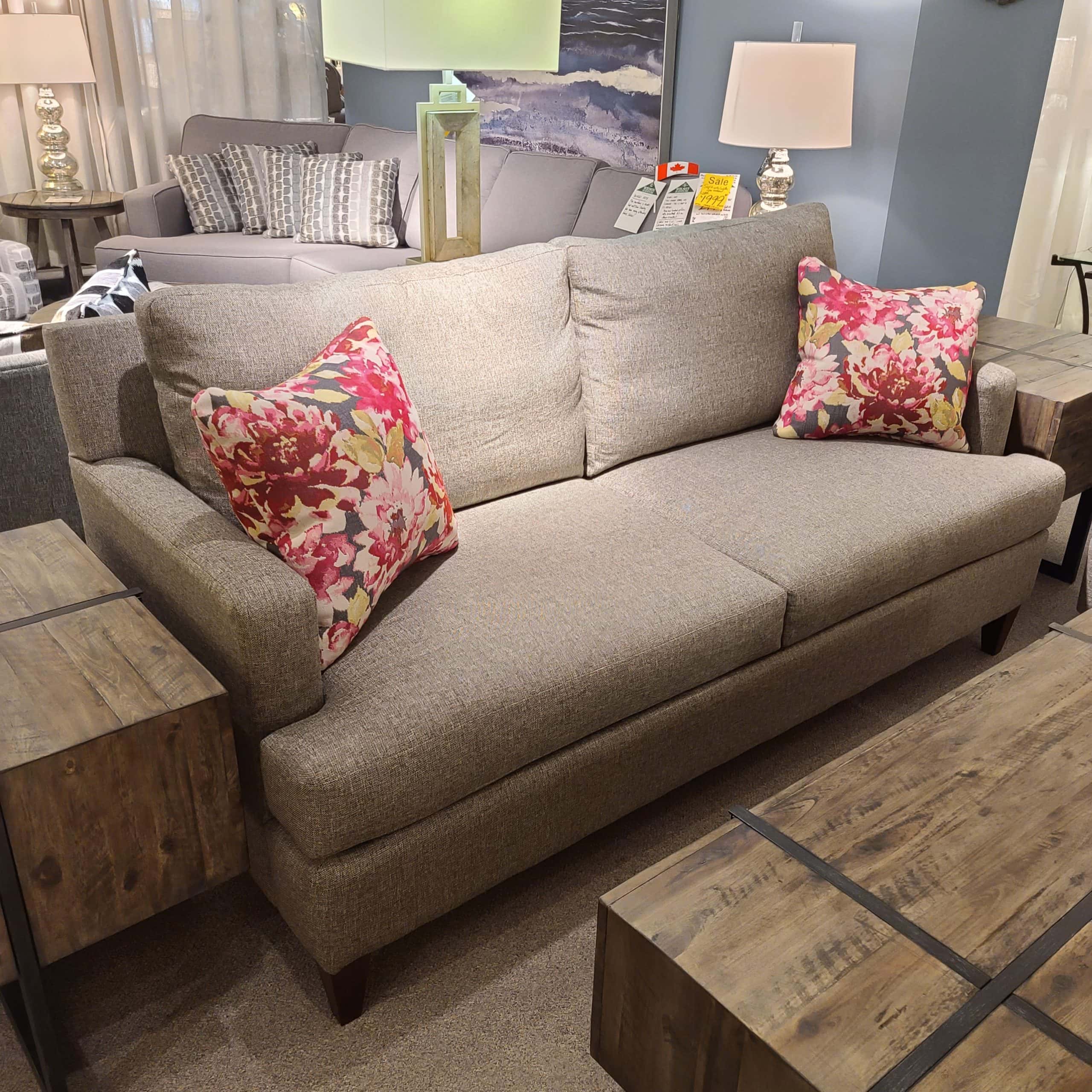 Carmen 77 Condo Sofa - Modern 3-Seater Loveseat for Small Spaces, Apartment Living Room Furniture - Perfect for Studio Apartments, Dorms & Cozy Homes