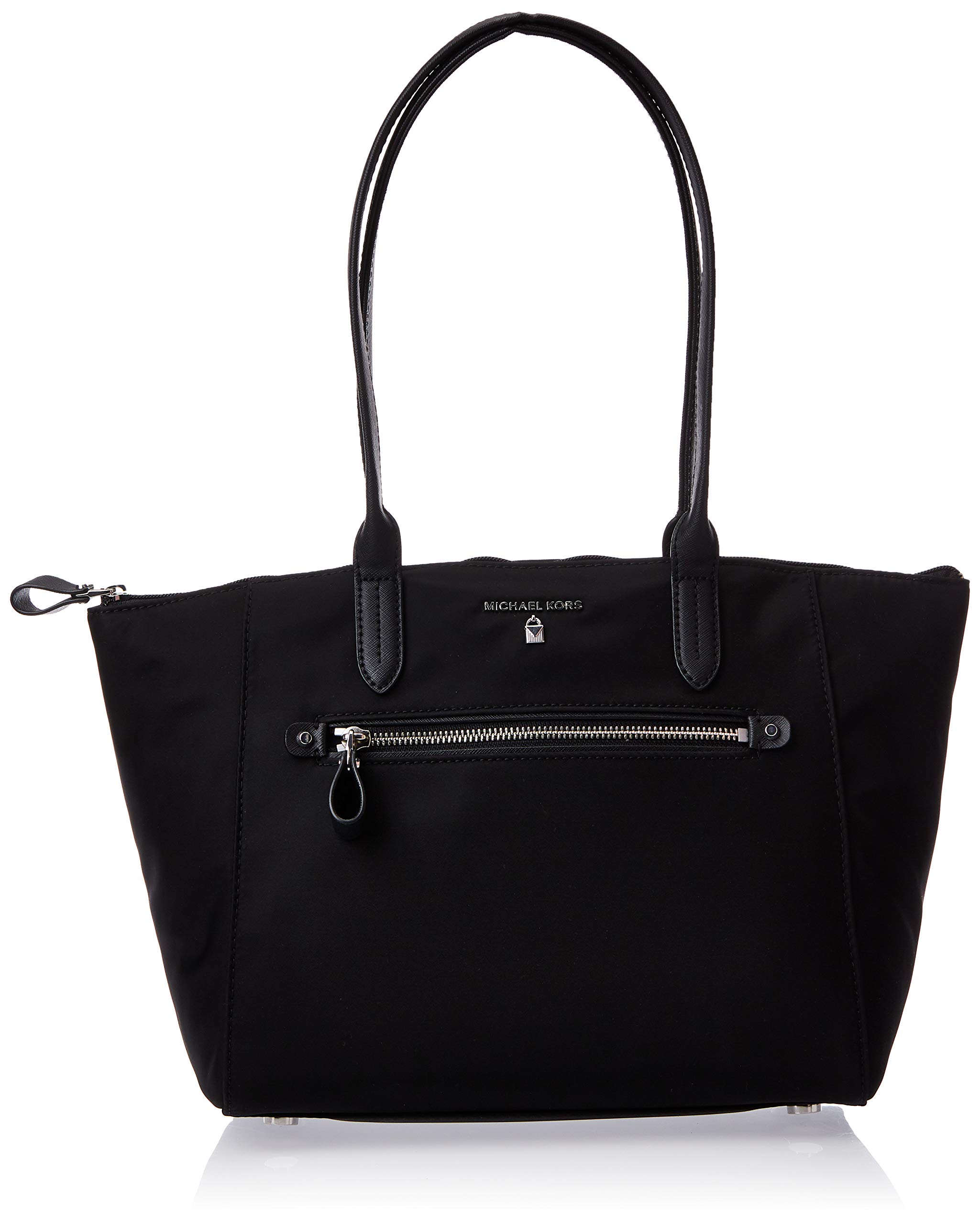 MICHAEL Michael Kors Kelsey Medium Nylon Top-Zip Tote Handbag for Women - Perfect for Work, Travel & Everyday Use