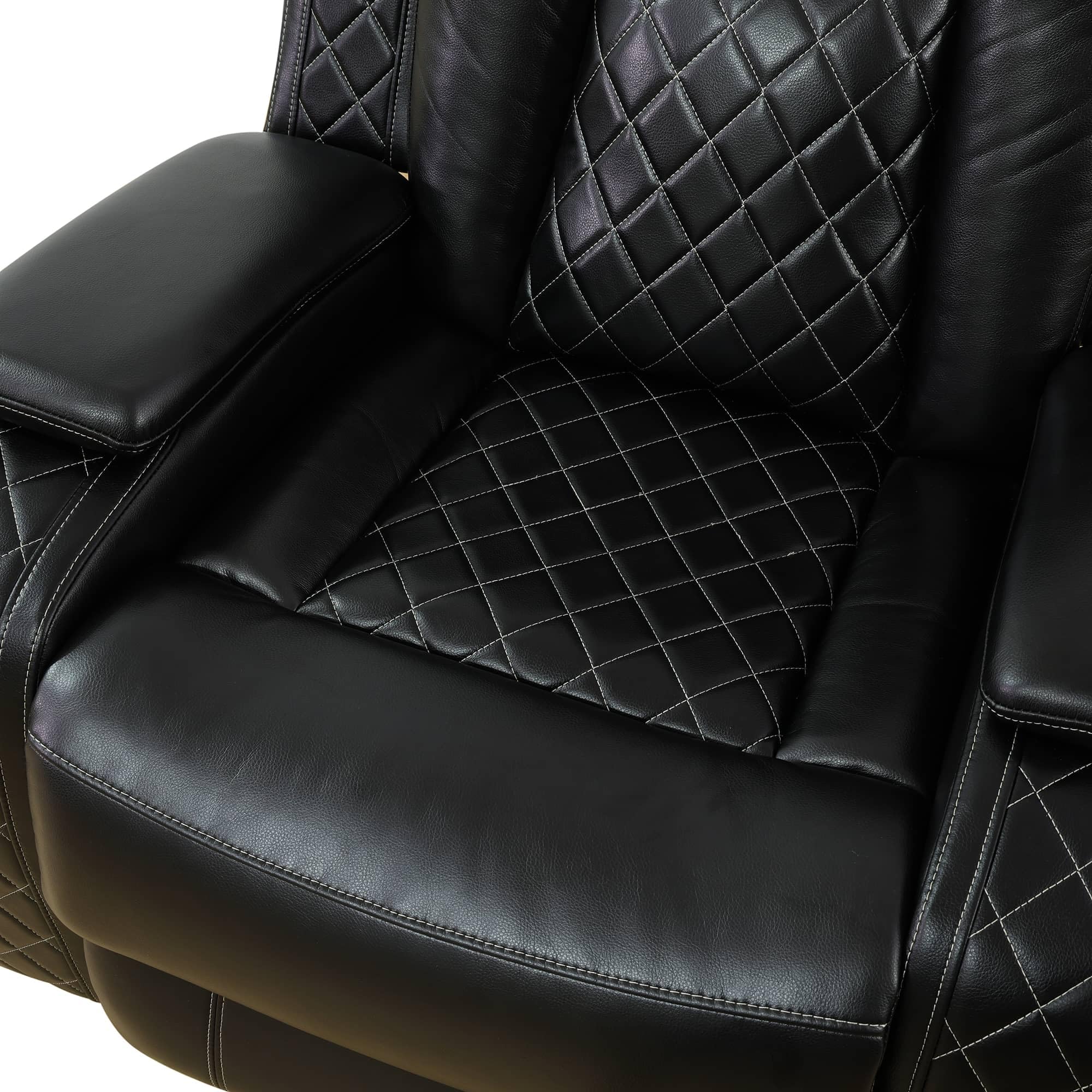 Electric Power Recliner Sofa Set with LED Lights - Modern Living Room Furniture for Home, Dorm, Guest House & Airbnb | Perfect for Relaxing, Movie Nights & Small Spaces