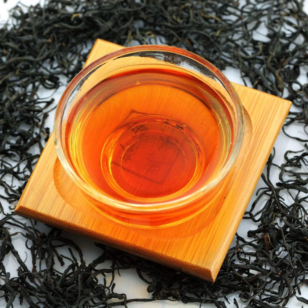 Premium Fujian Jinjunmei Black Tea Loose Leaf - 250g (35.2oz) Black Buds - High-Grade Chinese Black Tea Bags (4Pcs) - Perfect for Afternoon Tea, Gifts & Relaxation