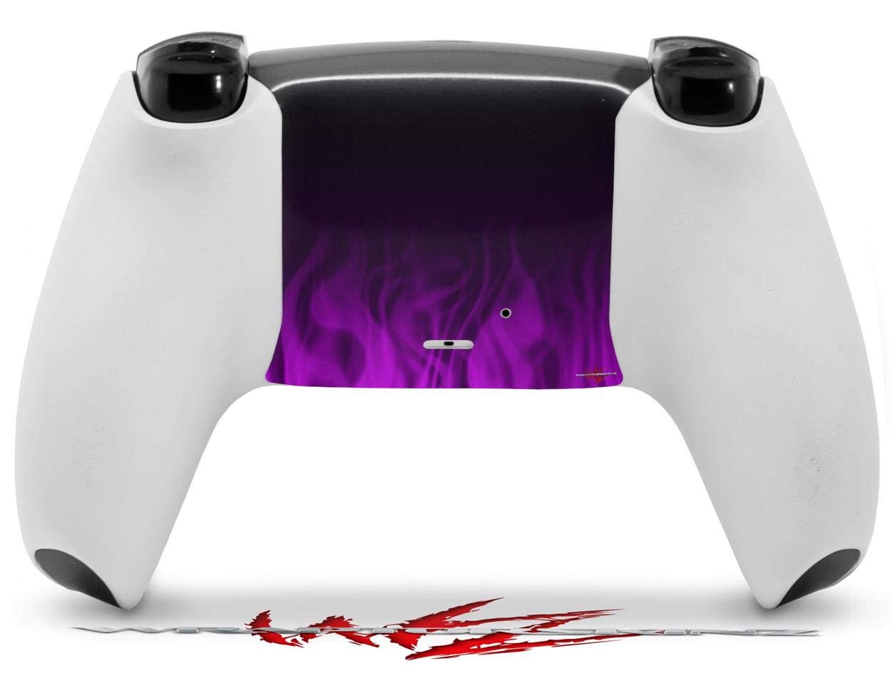 Sony PS5 DualSense Skin Wrap - Fire Purple for Gaming & Protection