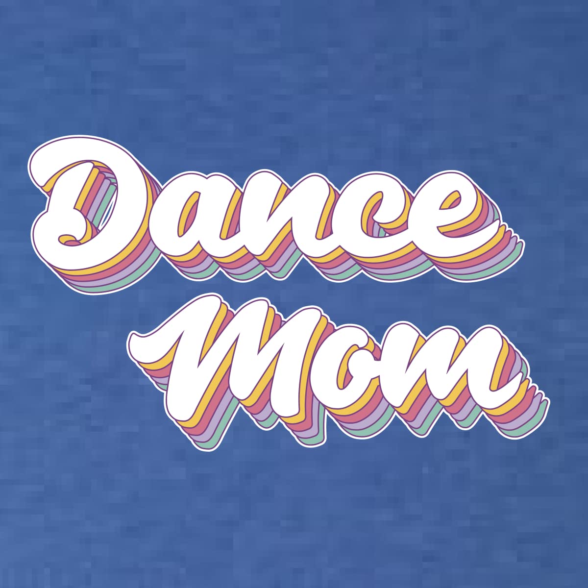 Wild Bobby Dance Mom Girl Sports Women's Scoop Neck Long Sleeve Top - Perfect for Dance Practice, Gym Workouts & Casual Wear