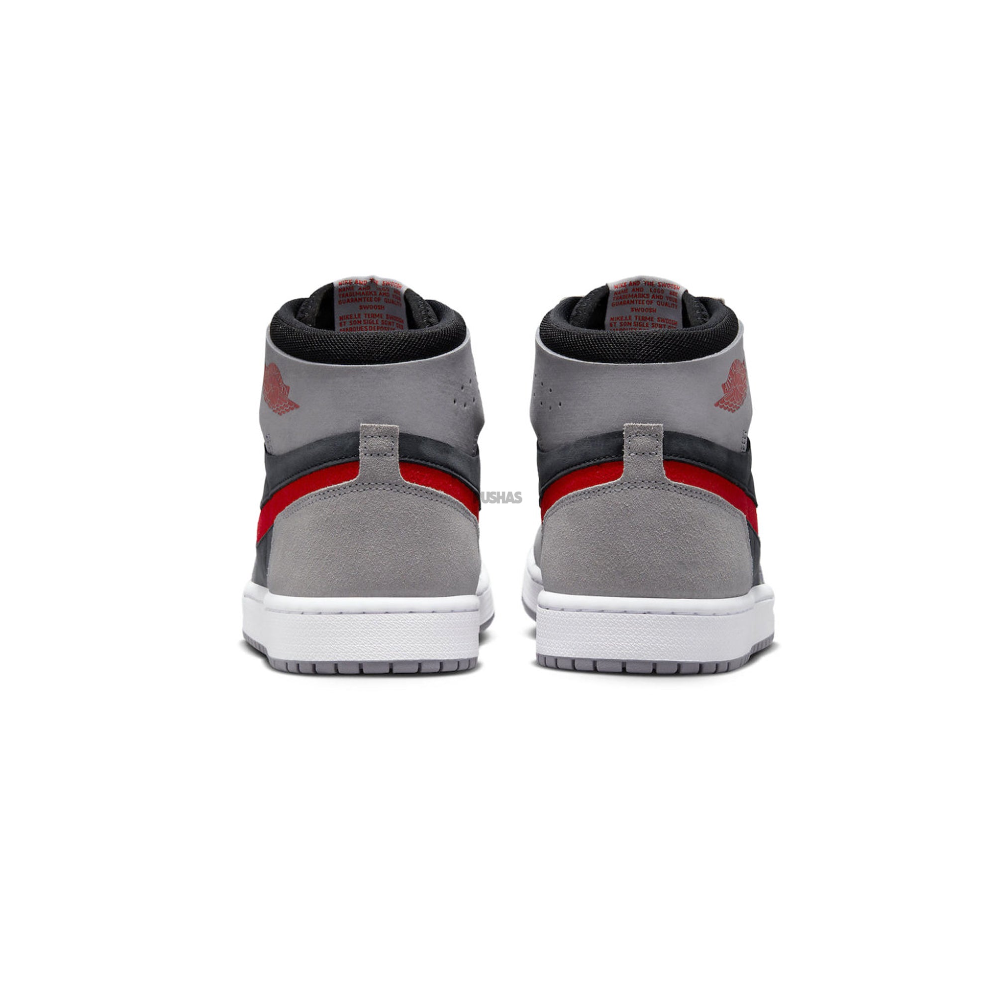 Air Jordan 1 High Zoom Air CMFT 2 'Black Fire Red Cement' Basketball Shoes (2023) - Men's Sneakers for Streetwear, Gym & Casual Wear