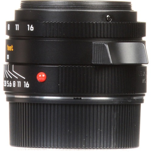 Leica Summicron M 35mm f/2 ASPH Black Lens for Professional Photography - Perfect for Street, Portrait & Travel Photography