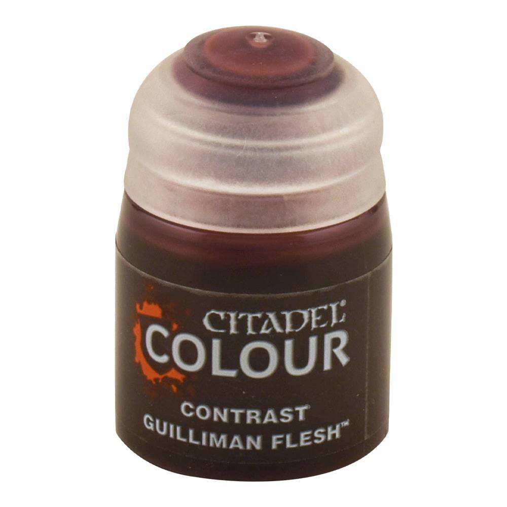 Citadel Colour Contrast Guilliman Flesh Paint - Fast-Drying Acrylic Miniature Paint for Warhammer 40K, AOS & Tabletop Gaming - Perfect for Flesh Tones, Highlights & Quick Basecoating