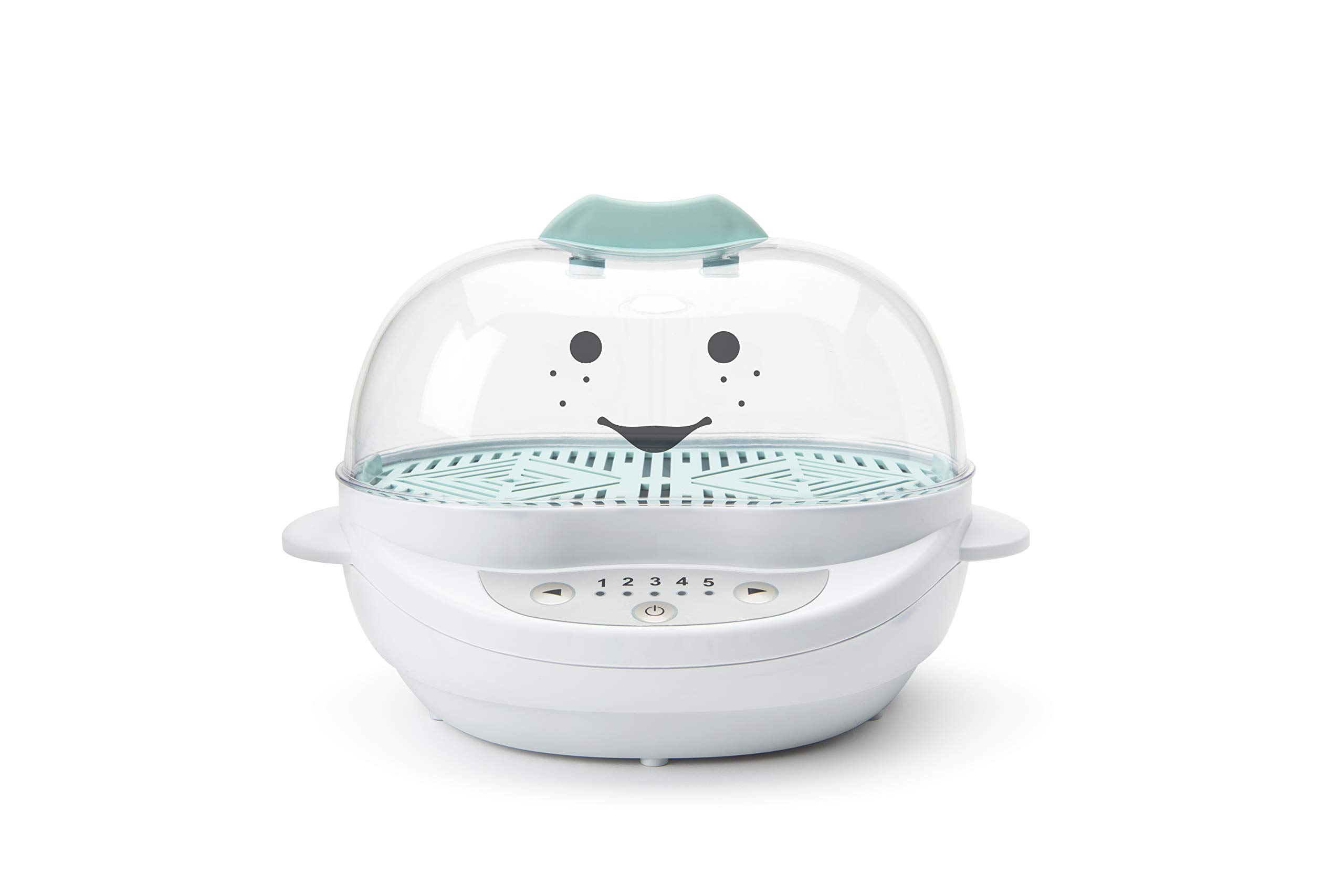 Nutribullet Baby Food Maker - 2-in-1 Steamer and Blender for Homemade Baby Food | White & Blue | Compact Size 10.63 x 7.21 x 7.56 inches | Perfect for Making Fresh Purees, Steaming Vegetables & Preparing Healthy Meals for Infants