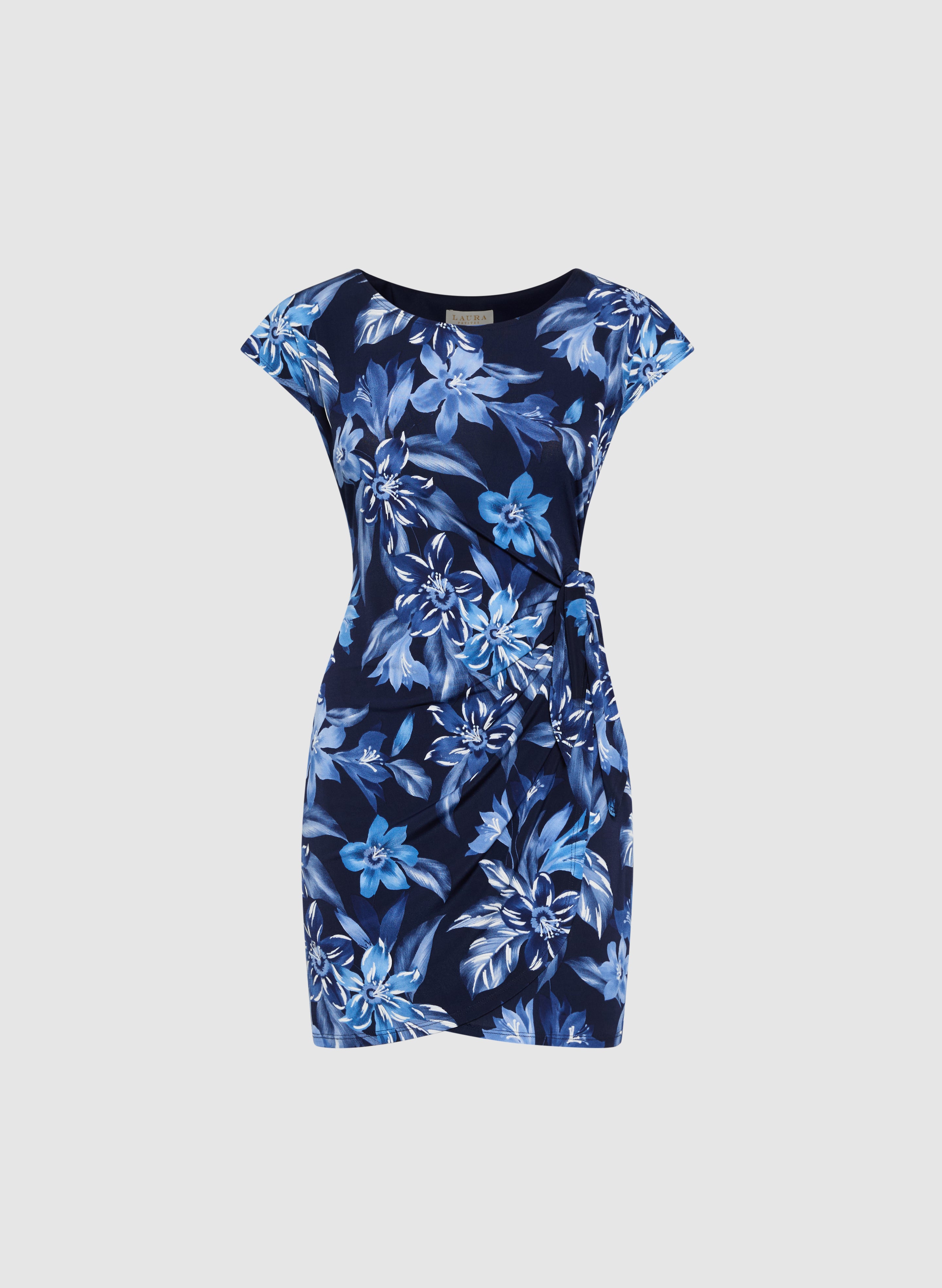 Floral Jersey Dress for Women - Comfortable & Stylish Summer Maxi Dress - Perfect for Beach, Vacation & Casual Outings