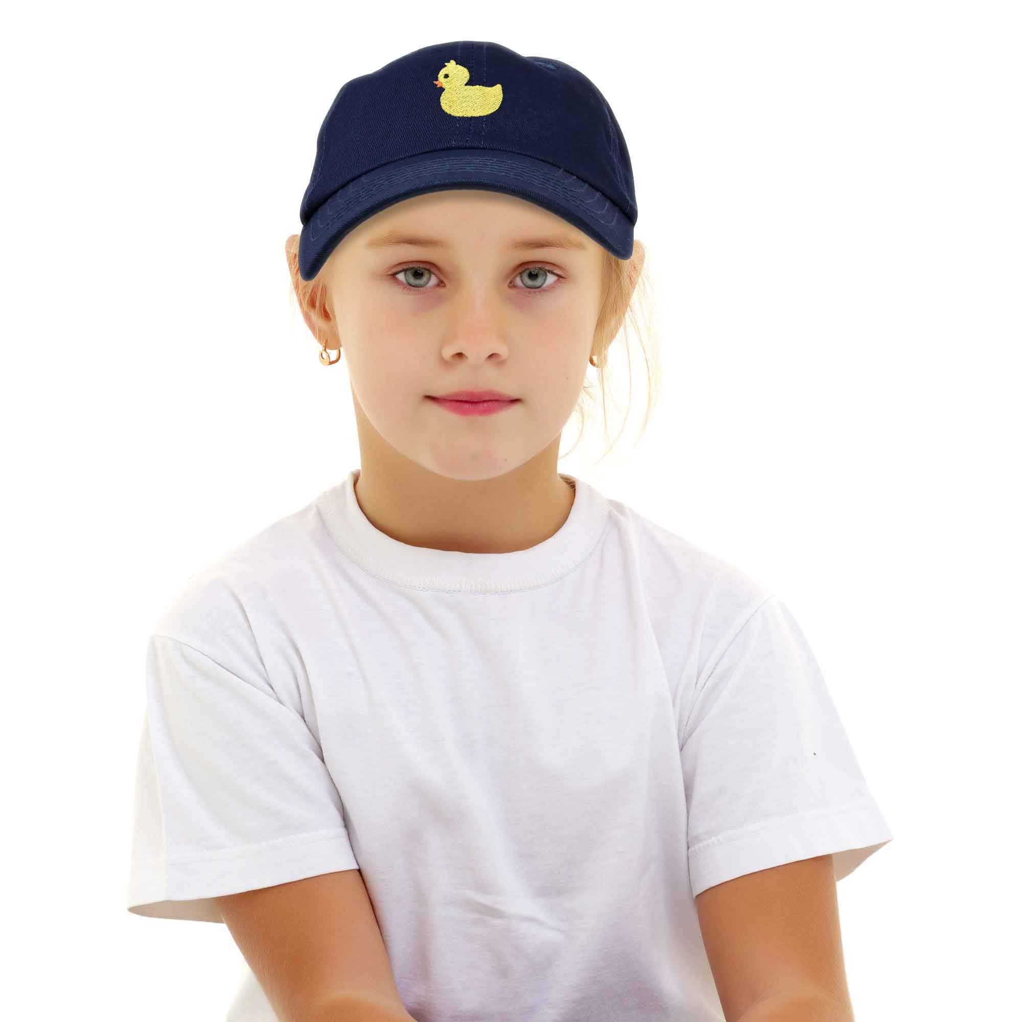 DALIX Cute Duck Soft Baseball Cap Dad Hat - Adjustable Unisex Sun Hat for Men & Women - Perfect for Outdoor Activities, Beach, Fishing, and Casual Wear