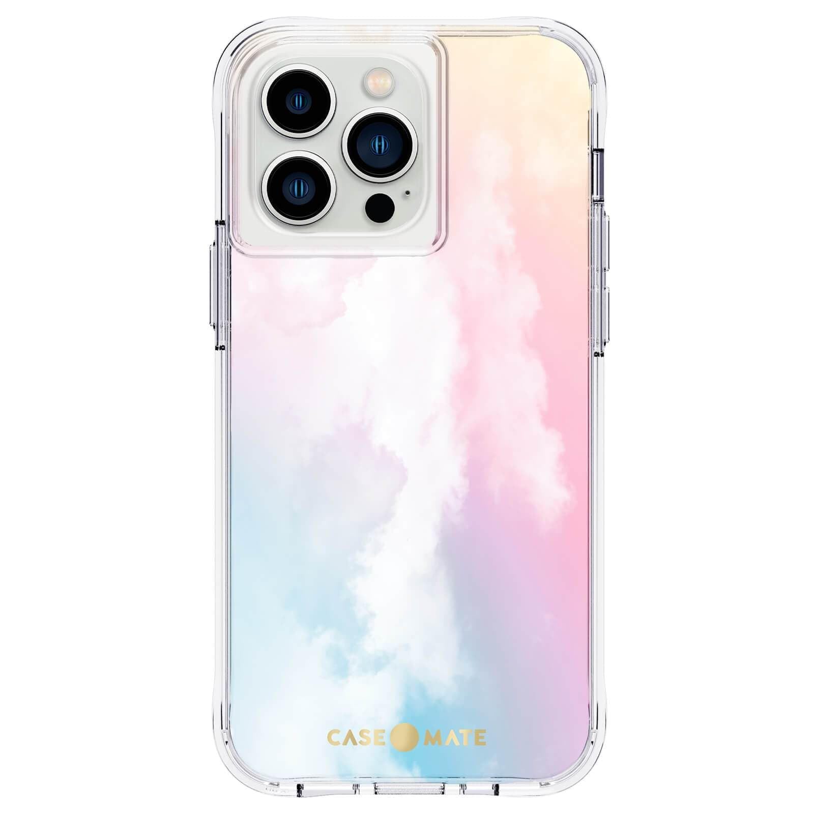 Case-Mate iPhone 13 Pro Case for Women - 10ft Drop Protection & Wireless Charging - Luxury Unique Phone Cover with Anti-Scratch Tech - Slim Fit Protective Case - Perfect for Work, Travel & Everyday Use - Cloud 9 Design