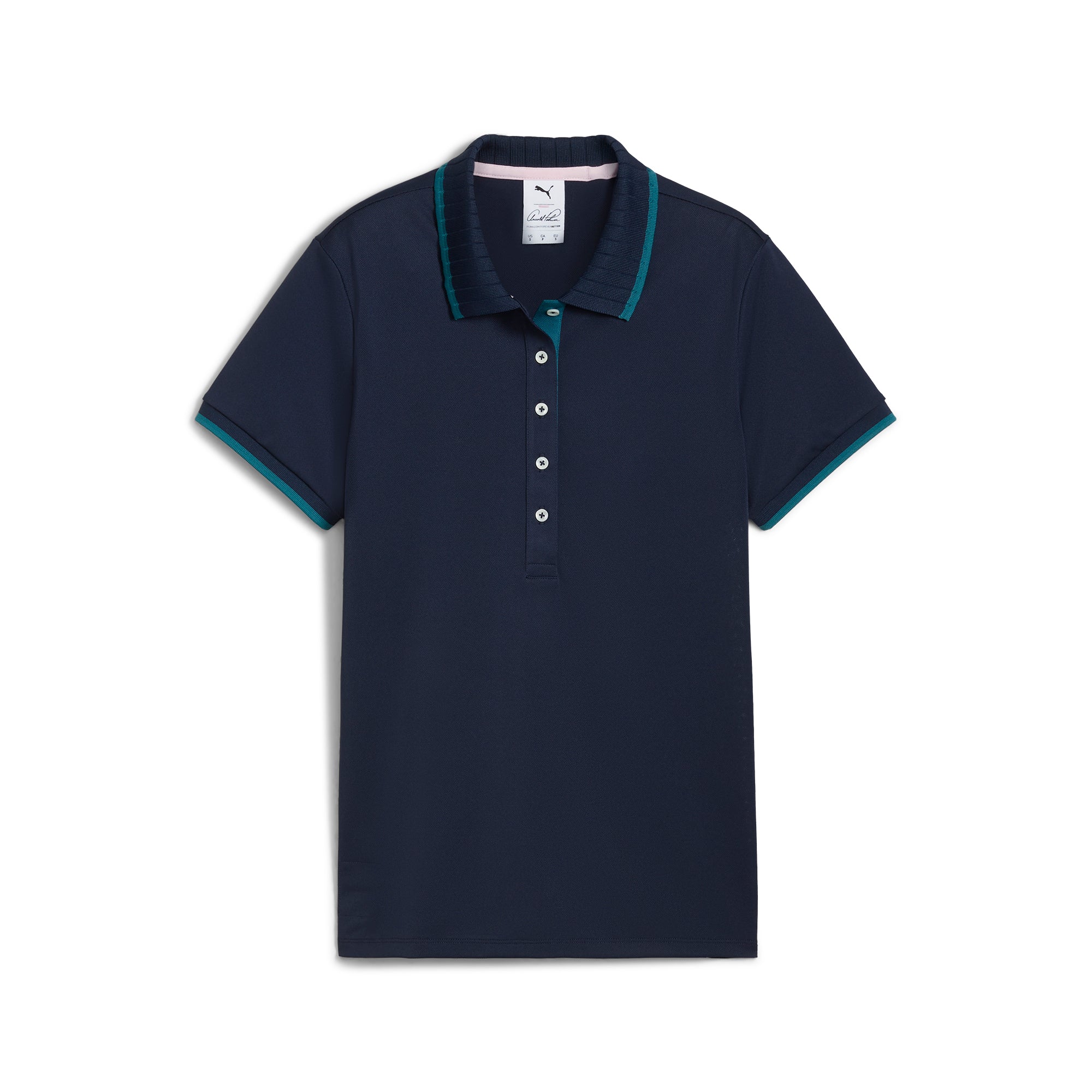 Women's AP Pique Golf Polo Shirt - Breathable Moisture-Wicking Performance Top for Golf, Tennis & Casual Wear