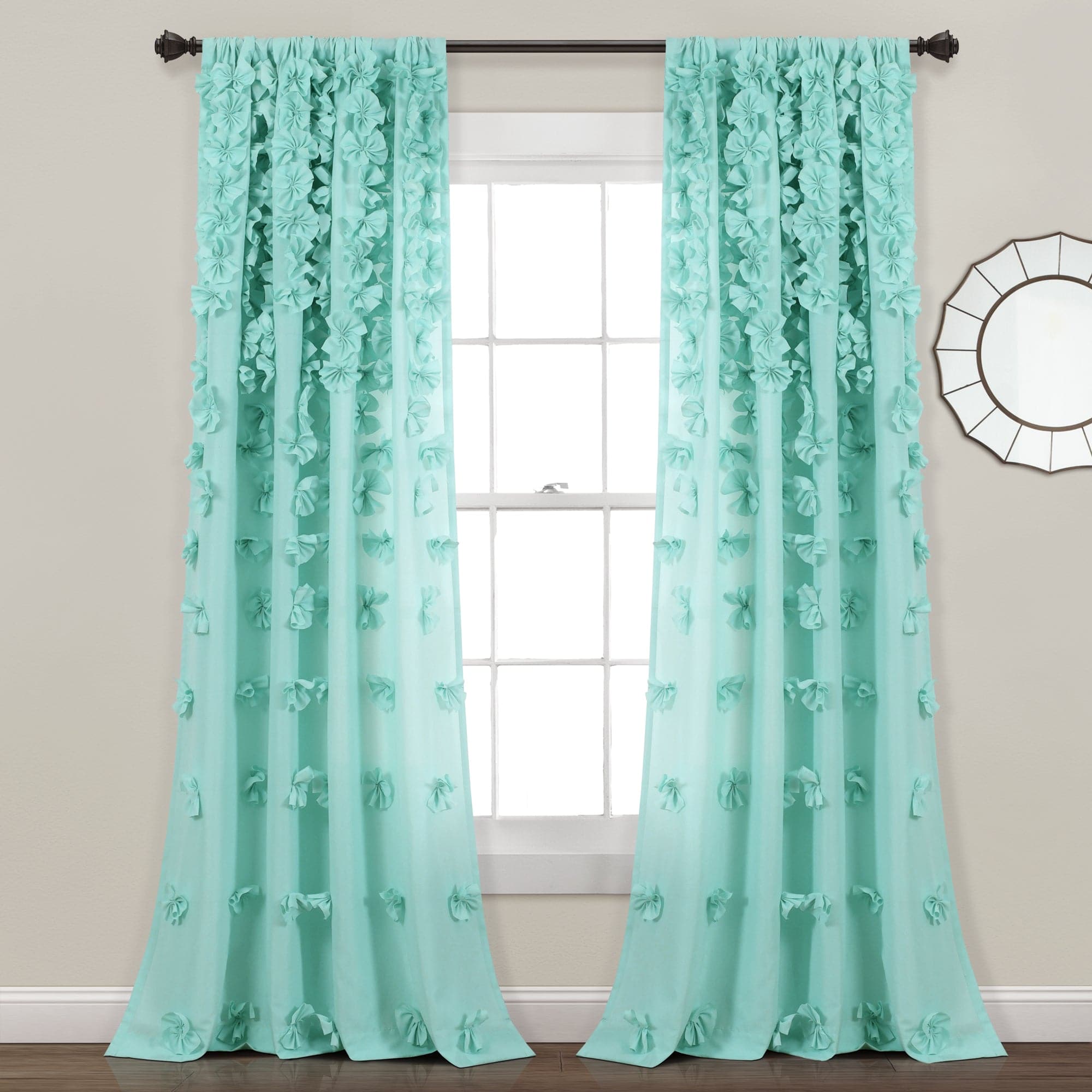 Stylish Riley Window Curtains for Living Room & Bedroom - Blackout & Thermal Insulated Drapes for Home Decor