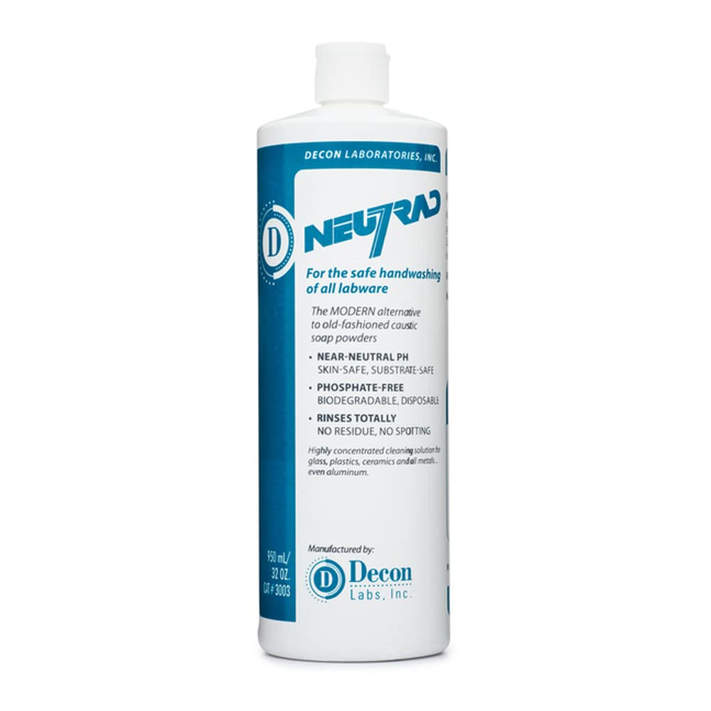 3001 Neutrad Laundry Detergent - 5L (1.32 Gallon) Heavy Duty Stain Remover for Clothes, Linens & Fabrics | Ideal for Home, Commercial Use & Laundry Business