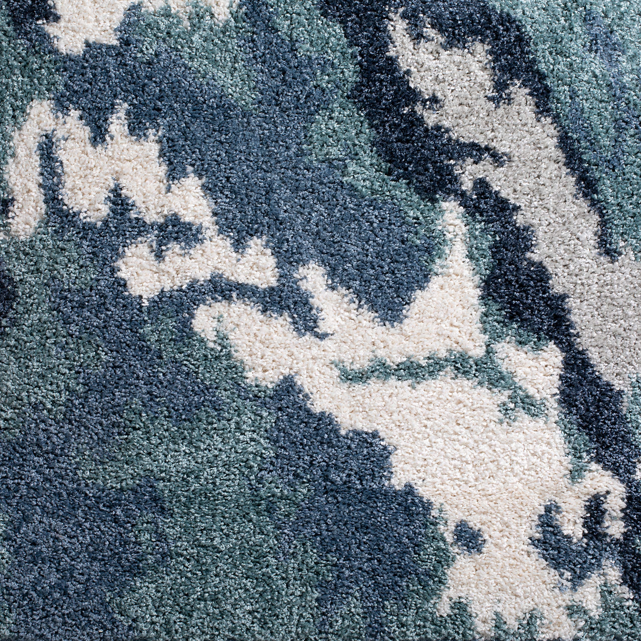 Addison Rugs Reston 8'X10' Blue Area Rug - Soft Modern Living Room Carpet for Bedroom, Dining Room & Home Decor