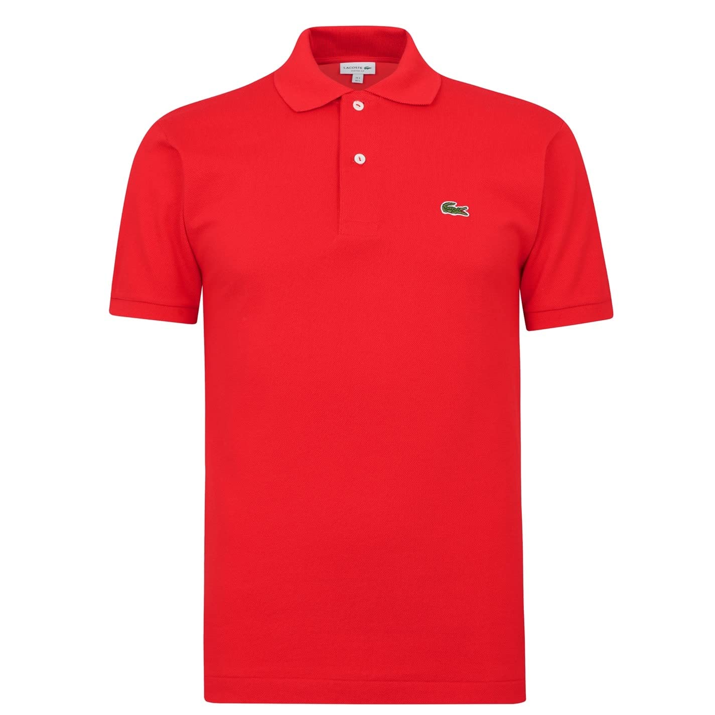 Lacoste Men's Classic Fit Pique Polo Shirt - Breathable Cotton, Slim Fit Casual Wear for Golf, Office & Everyday Style
